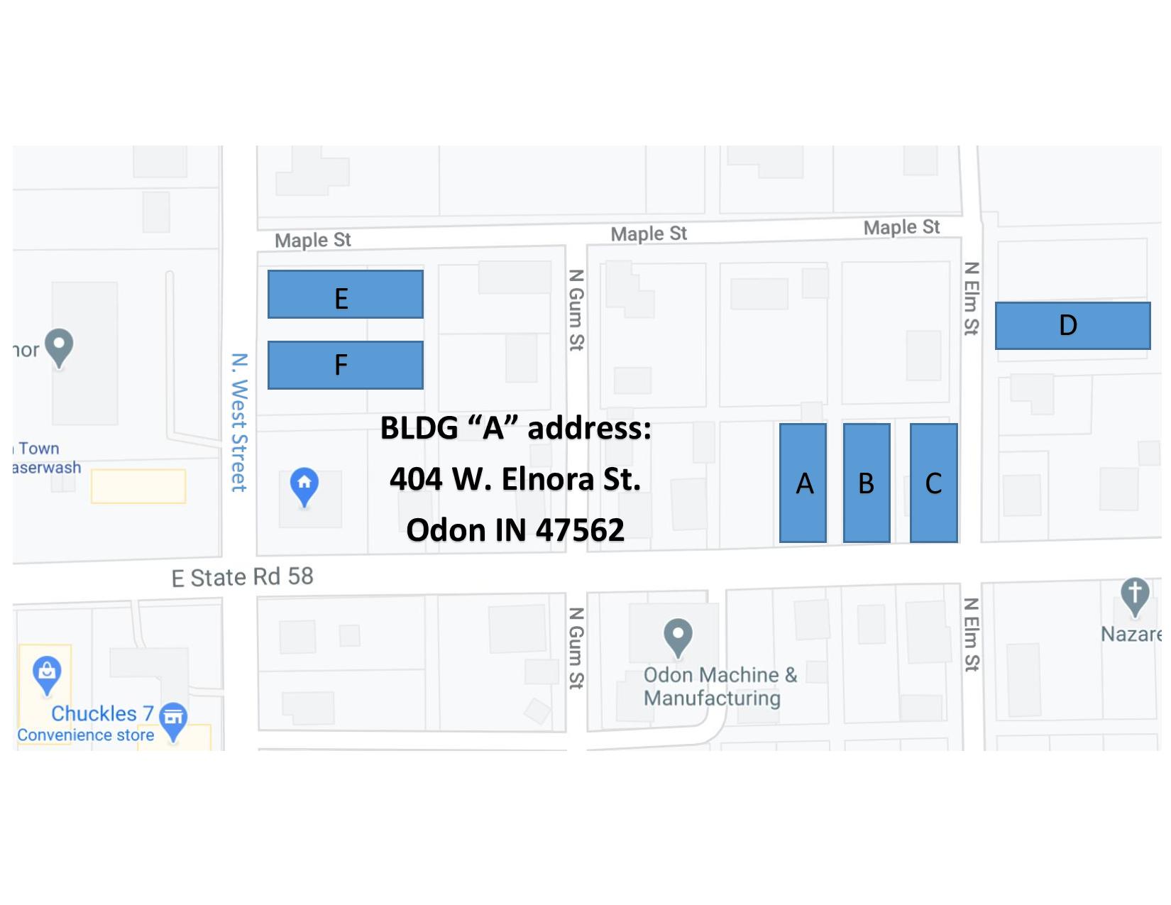 map of cougar storage