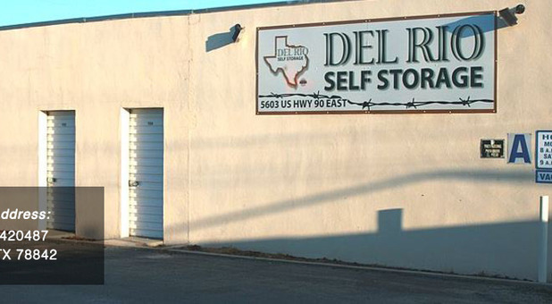 Del Rio Self Storage front