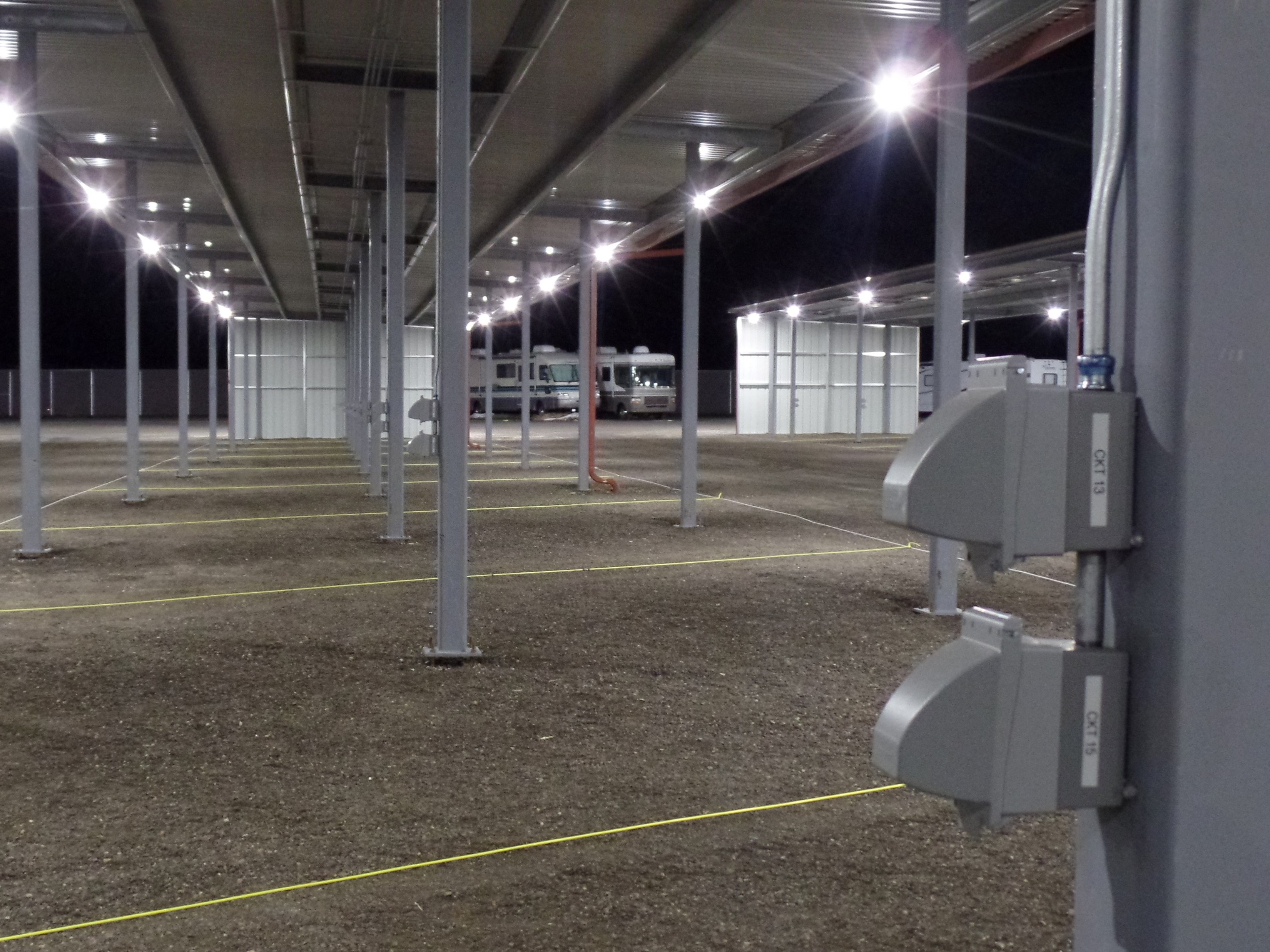 Premium Covered Storage with Trickle Charge Electricity in Erie, CO