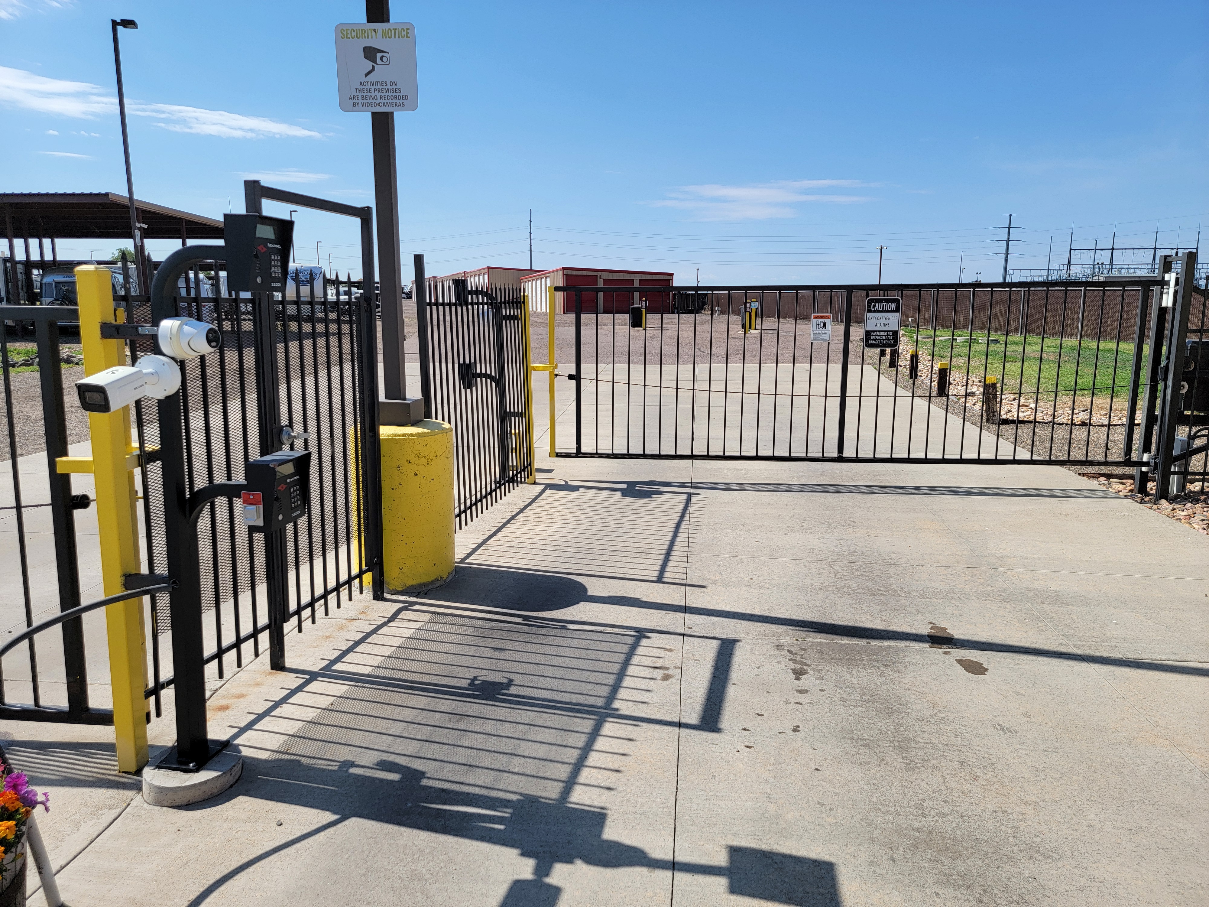 Biometric Gate Access & License Plate Readers in Erie, CO