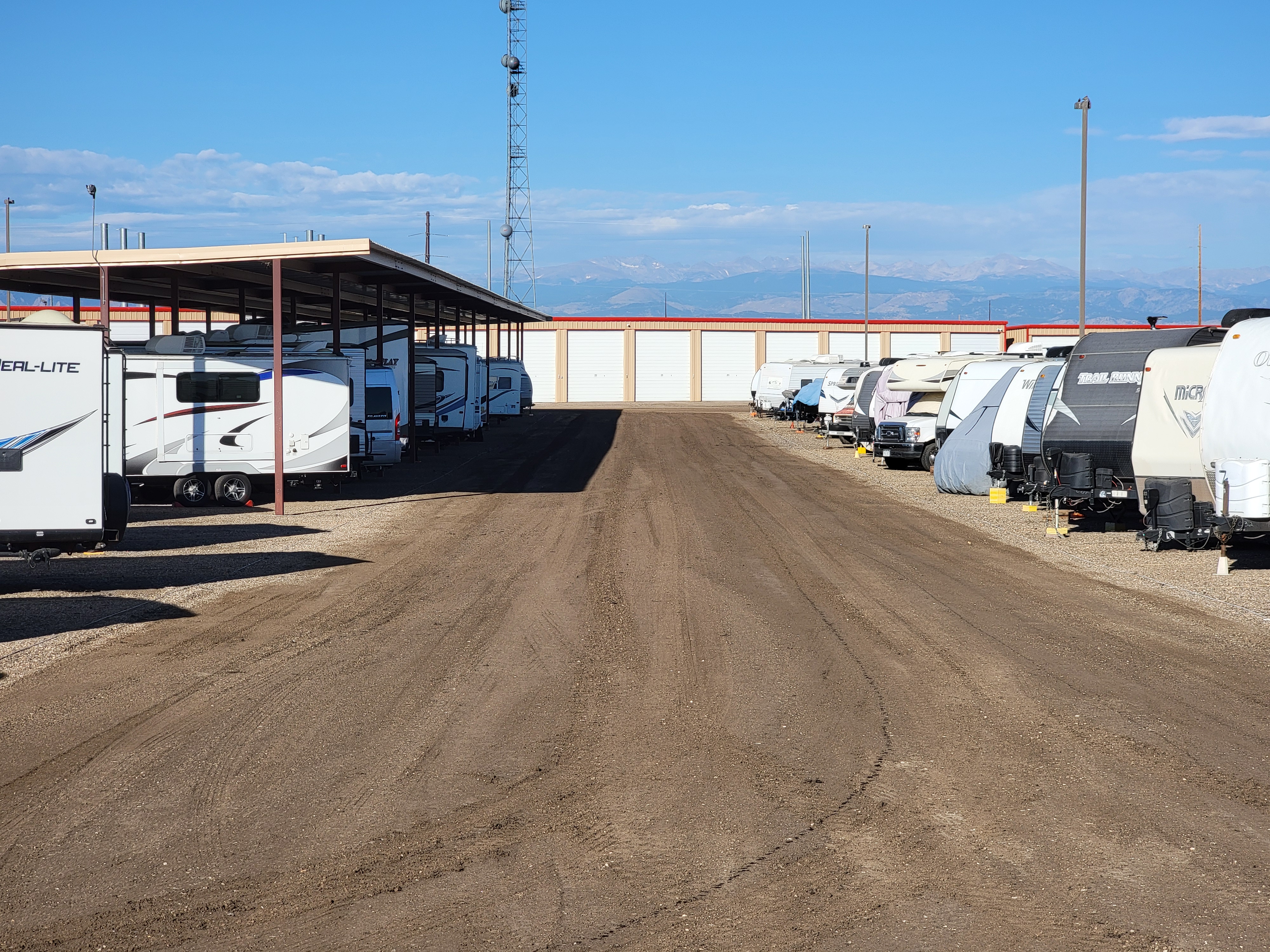 Covered & Uncovered RV/Boat Parking in Erie, CO