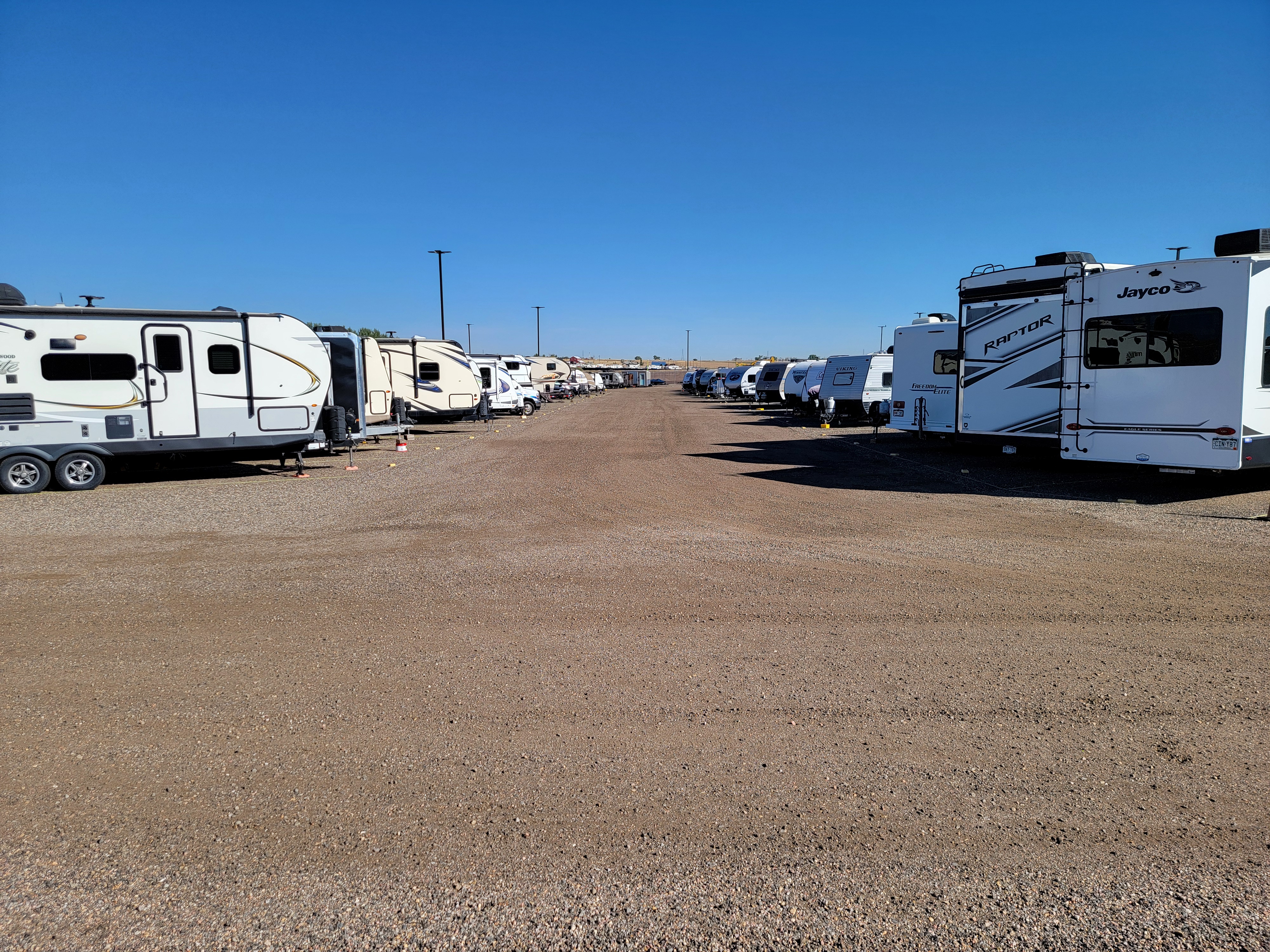 Outdoor RV/Boat Parking Pull-Through in Erie, CO