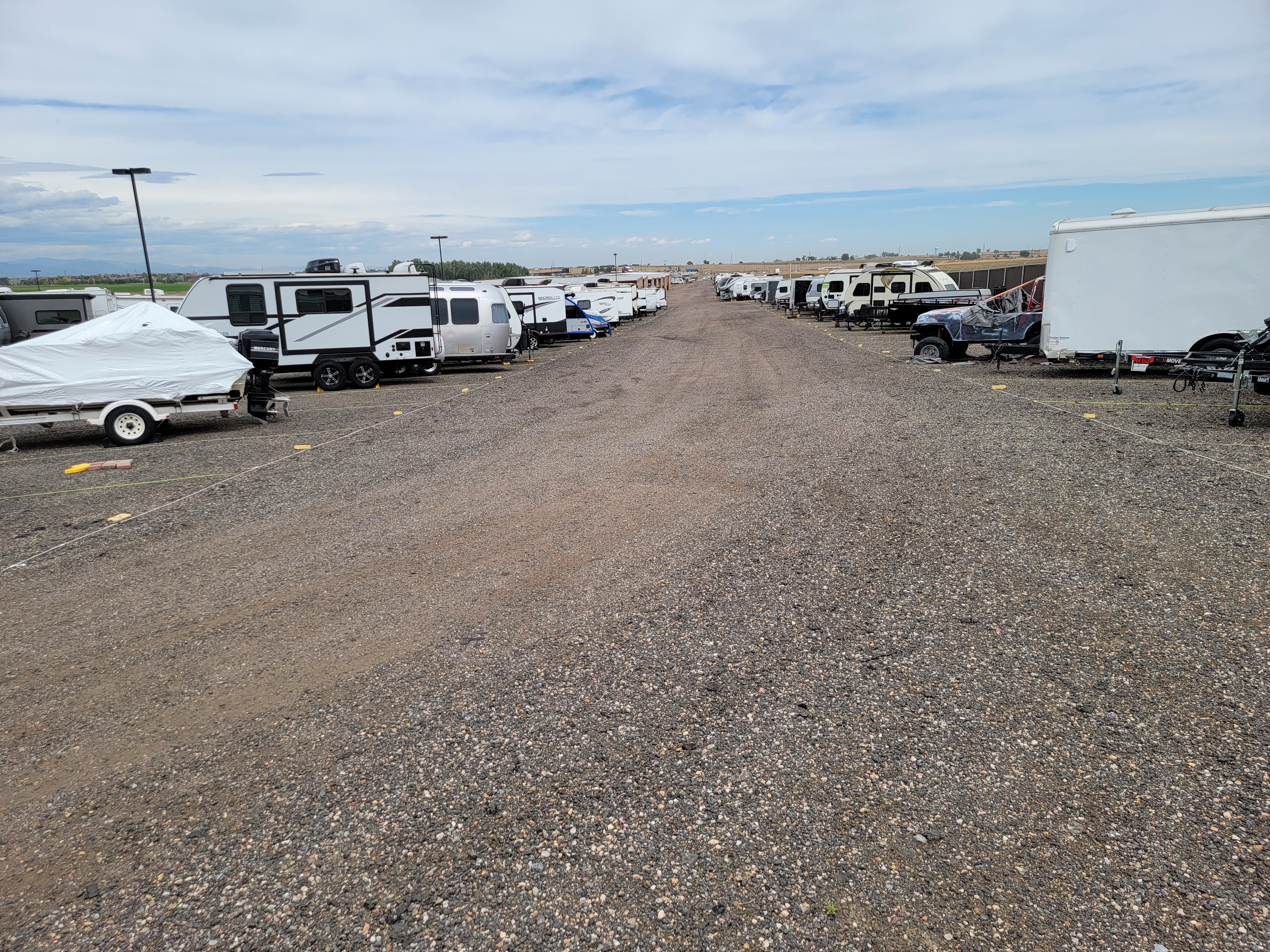 Outdoor RV/Boat Parking Back-In in Erie, CO