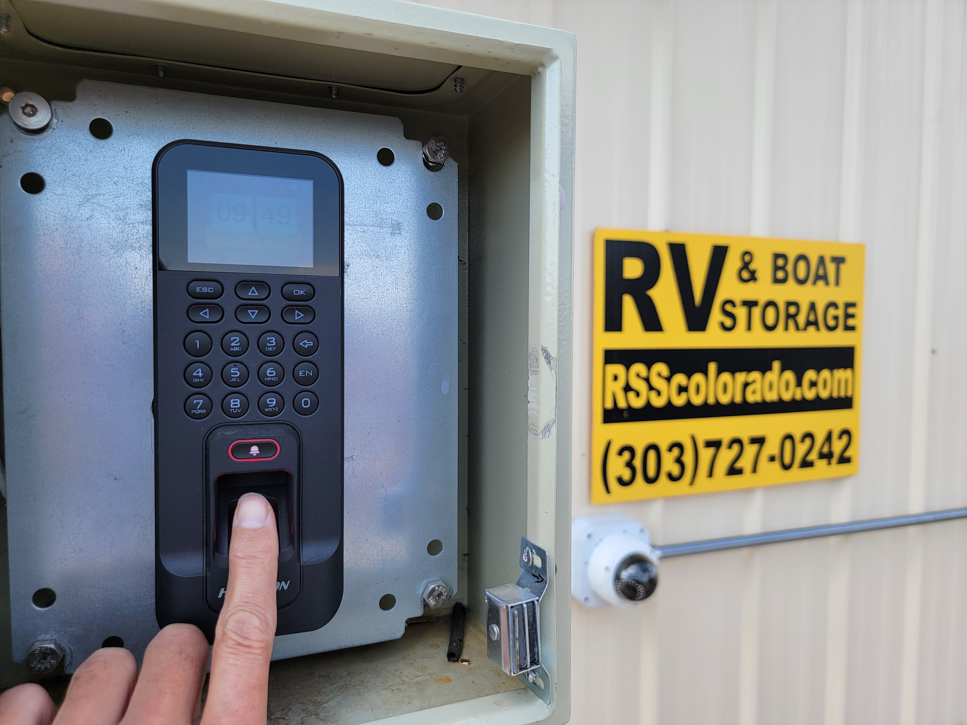 Biometric Gate Access in Erie, CO