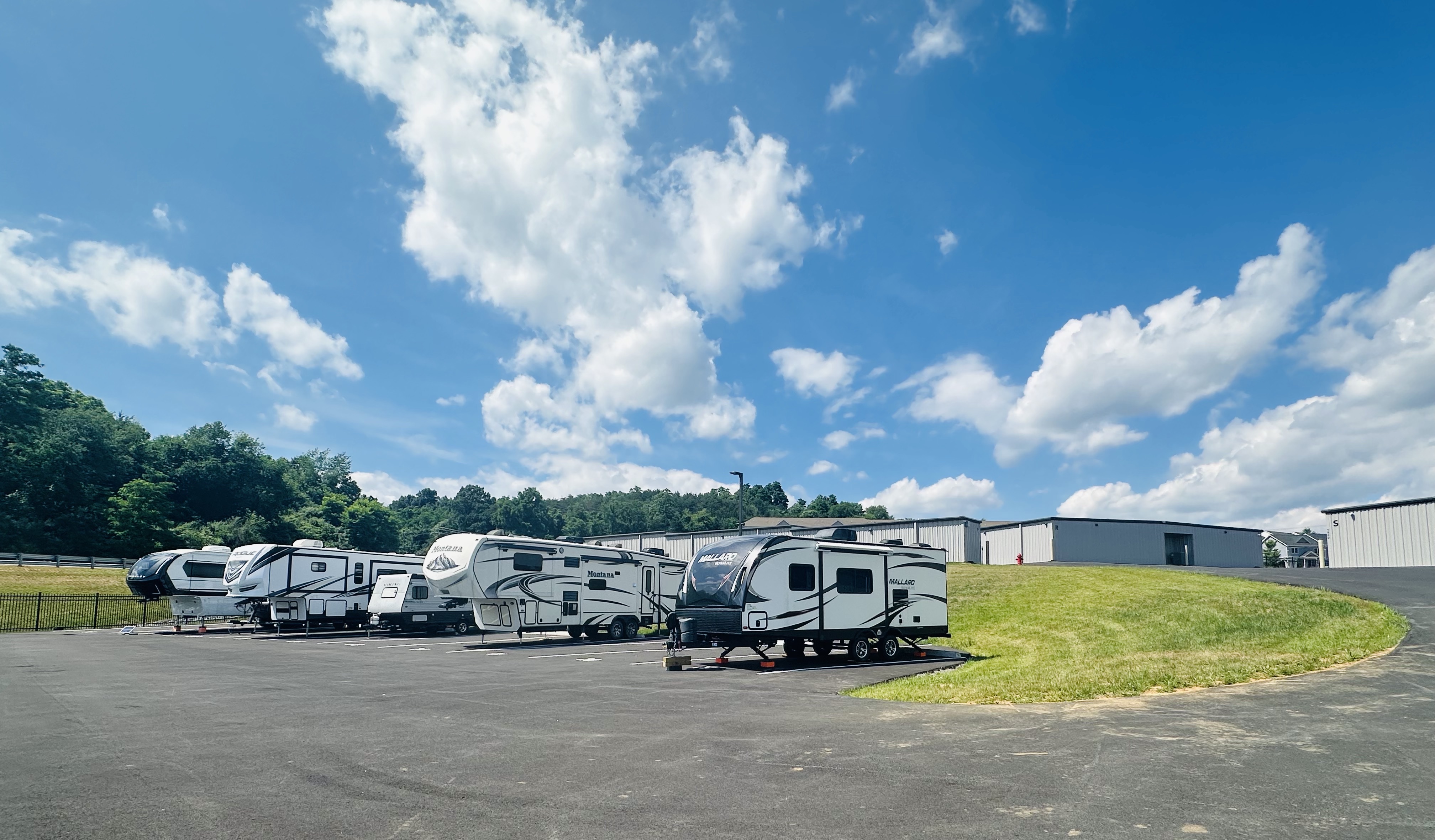 RV parking spaces