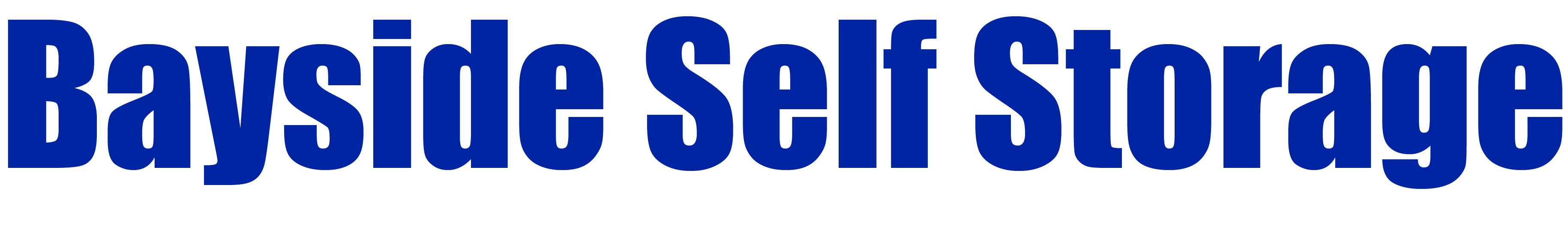 Bayside Self Storage Logo
