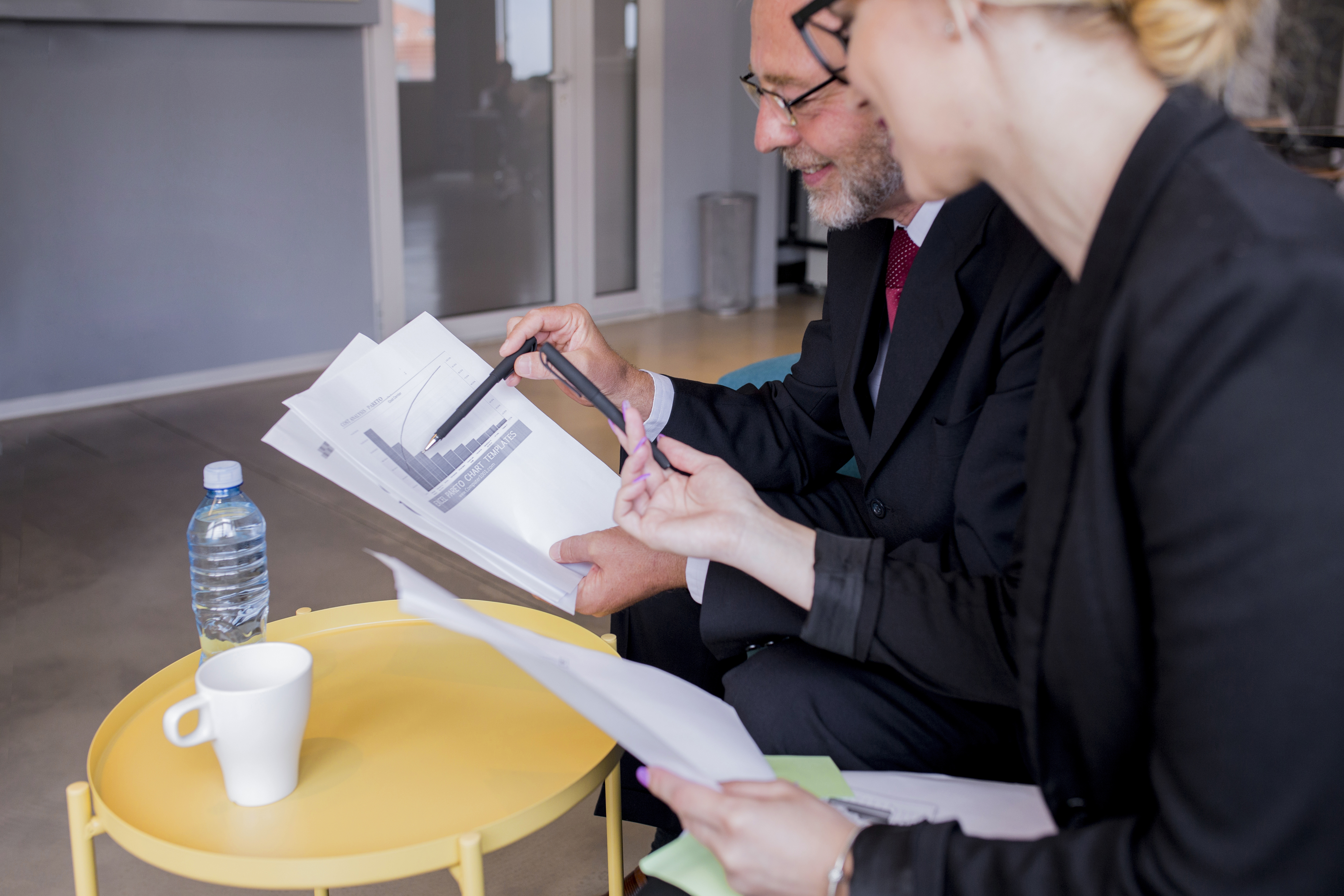 Person reviewing flexible month-to-month storage rental contract options in North Richland Hills, TX