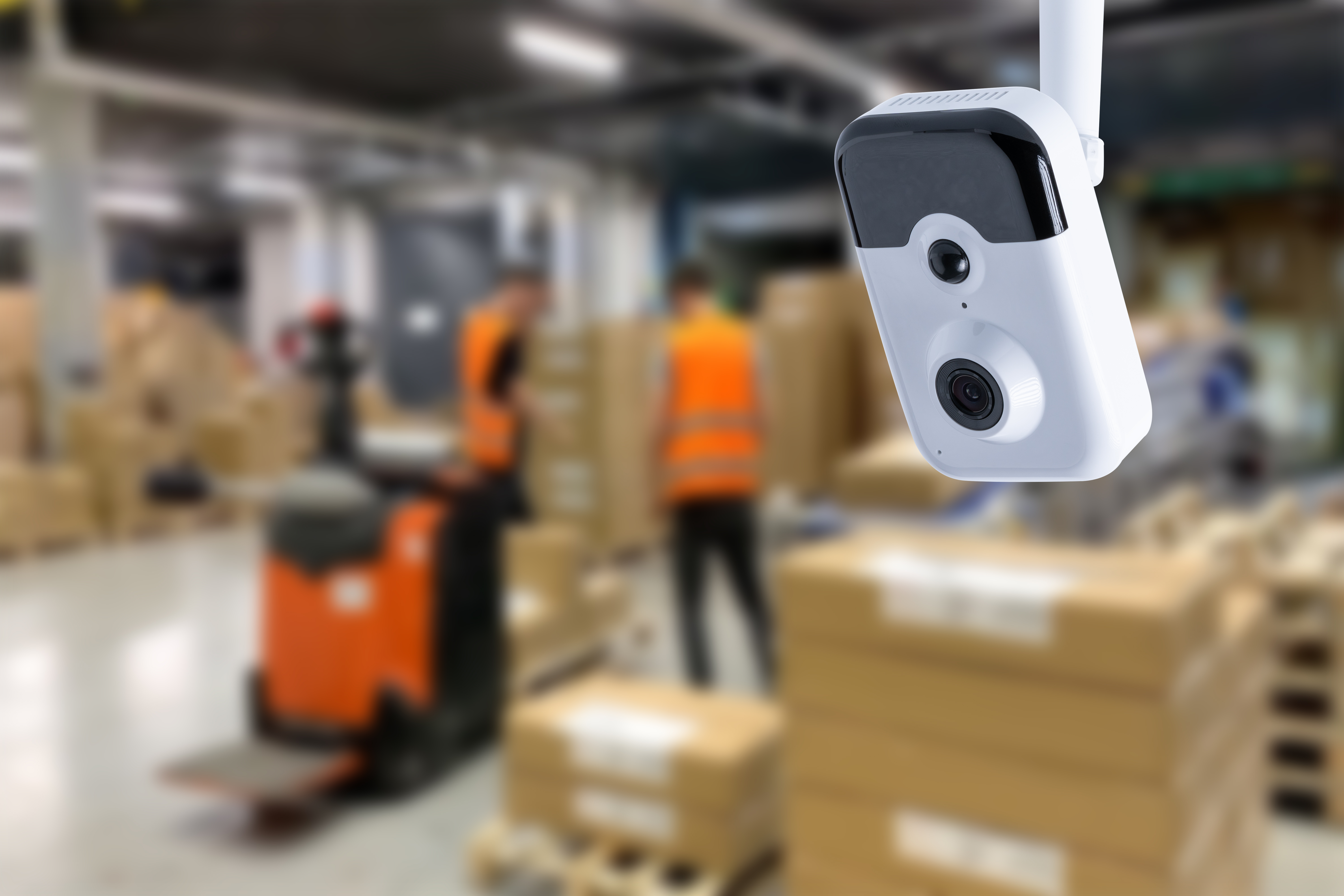 Smart storage monitoring system with security camera and PIN keypad at Spicewood, TX facility