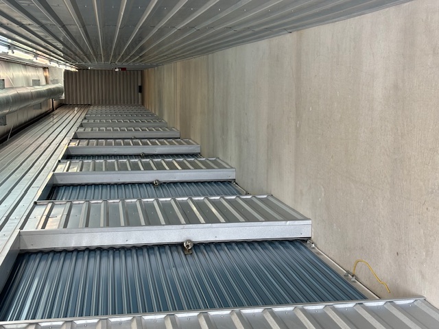 Indoor climate-controlled storage units with roll-up doors at Bayside Storage in Galveston, TX, offering hurricane season protection for Jamaica Beach residents