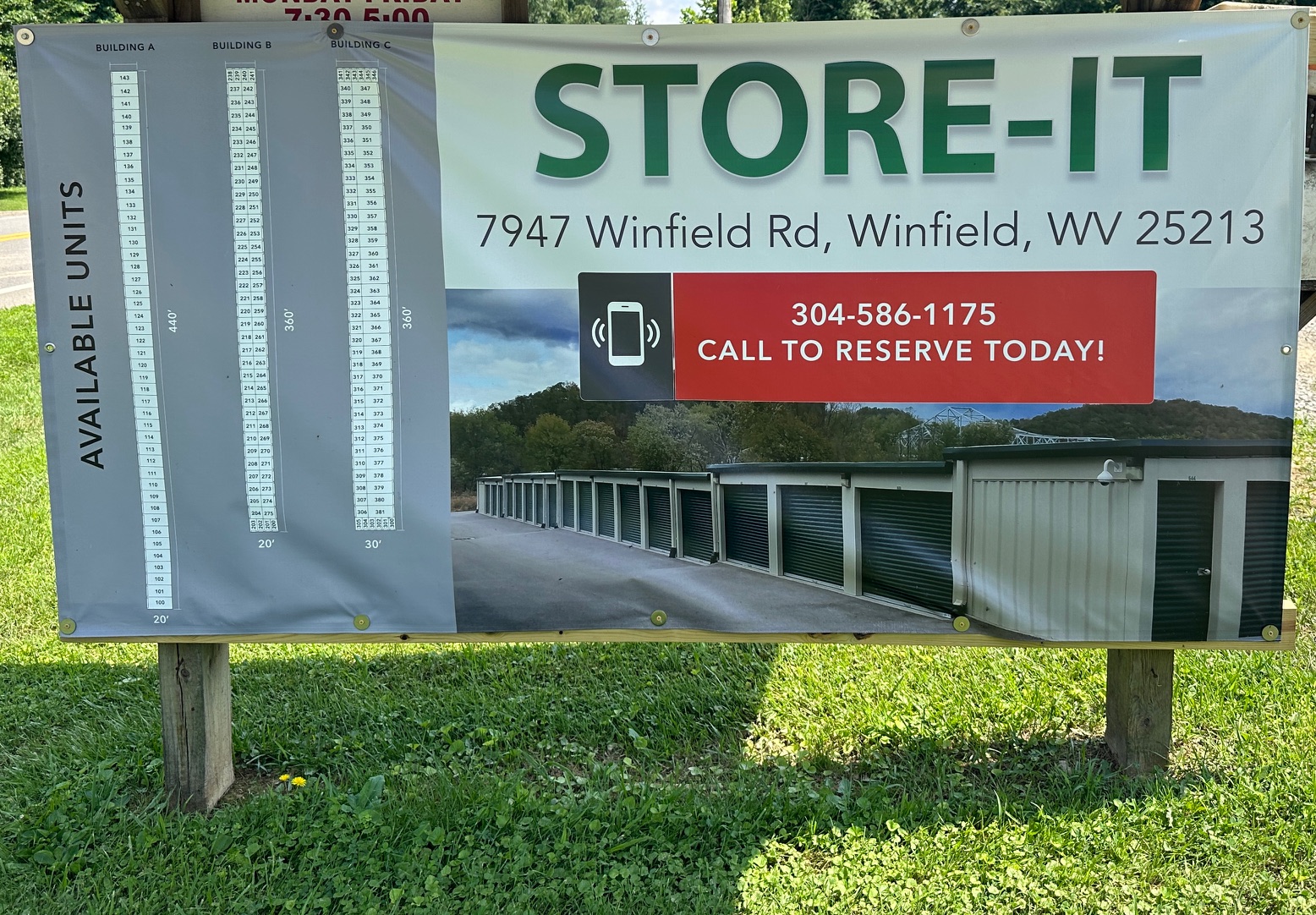 Store It #2 Winfield at 7947 Winfield Rd Winfield, WV 25213