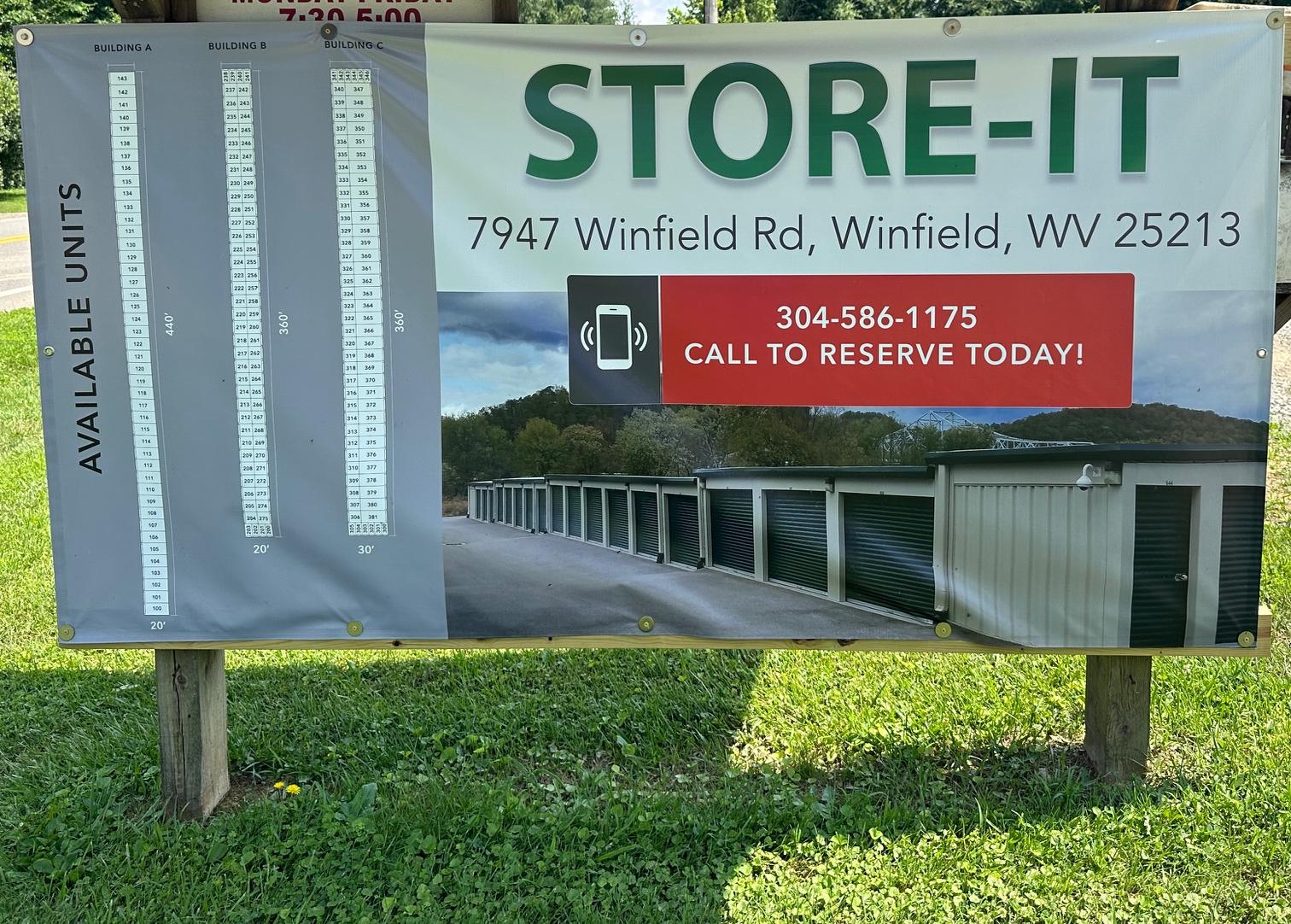 Store It #2 Winfield at 7947 Winfield Rd Winfield, WV 25213 resized