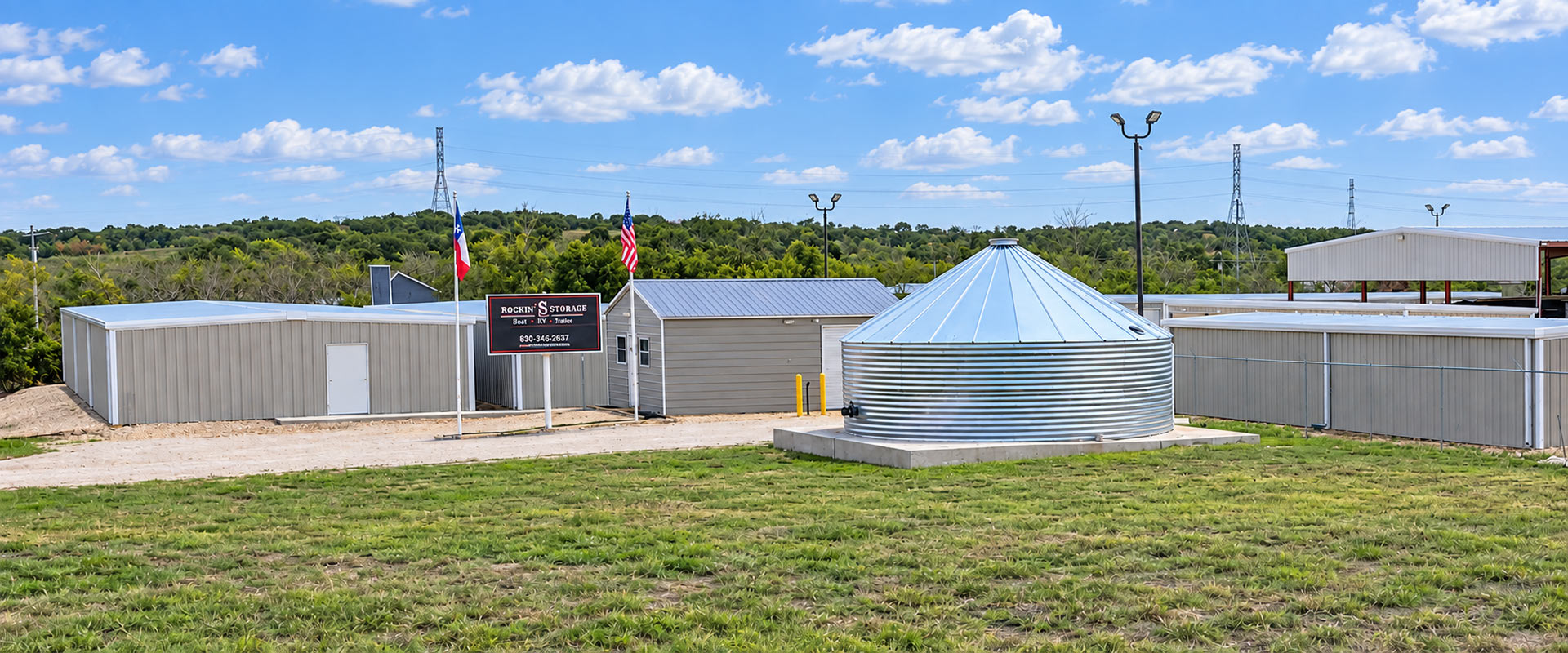 Rockin S' Storage  7846 Green Valley Rd Marion, TX ● (830) 346-2657