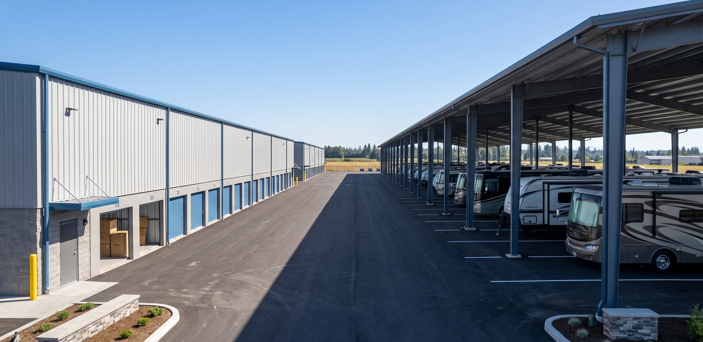 Covered RV Storage in Chehalis, WA Covered RV Storage in Chehalis, WA