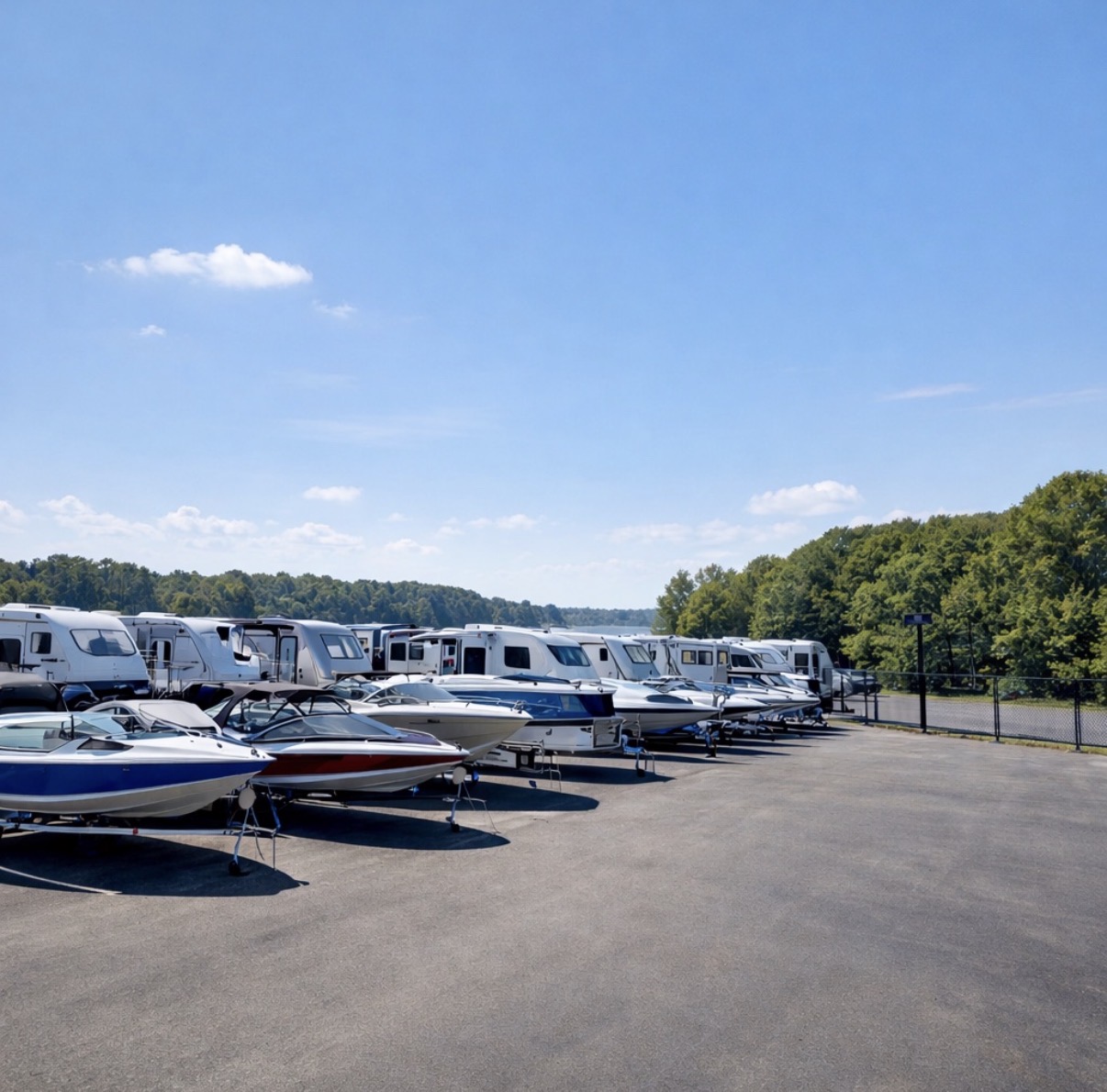 Boat & RV Storage Near Lake Norman