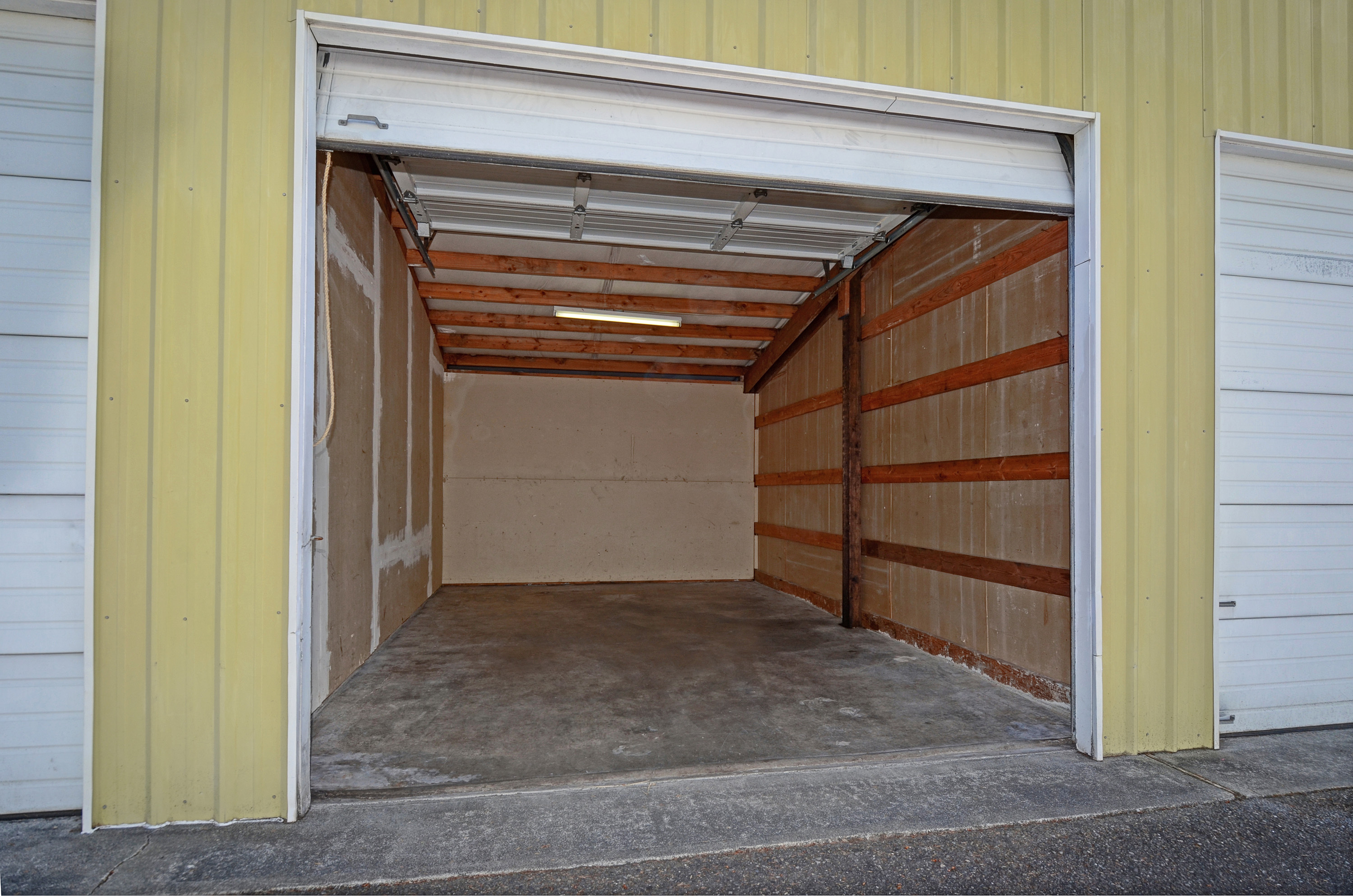 Open Self Storage Unit in Tacoma, WA