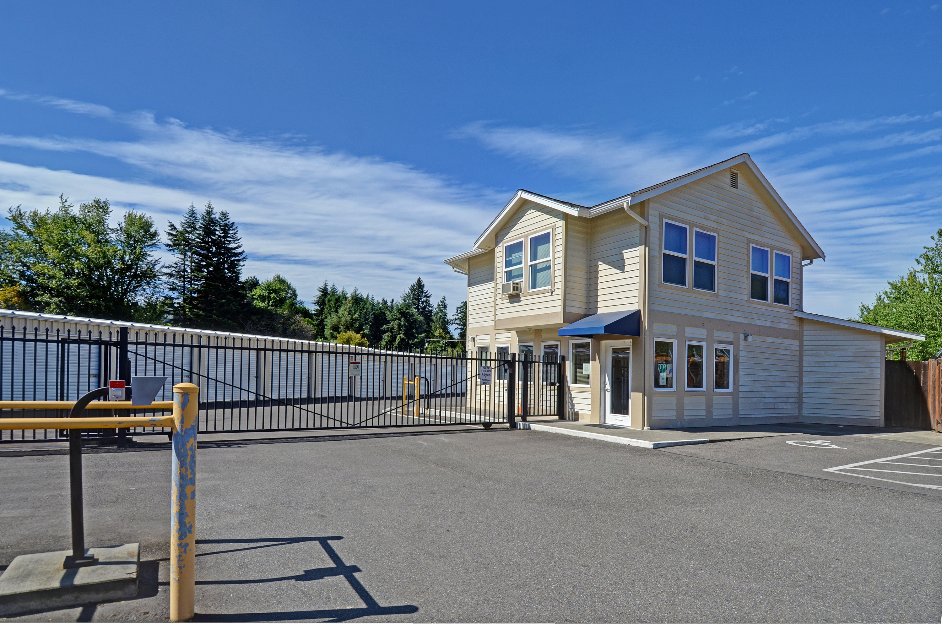 Fenced and gated storage in Puyallup, WA