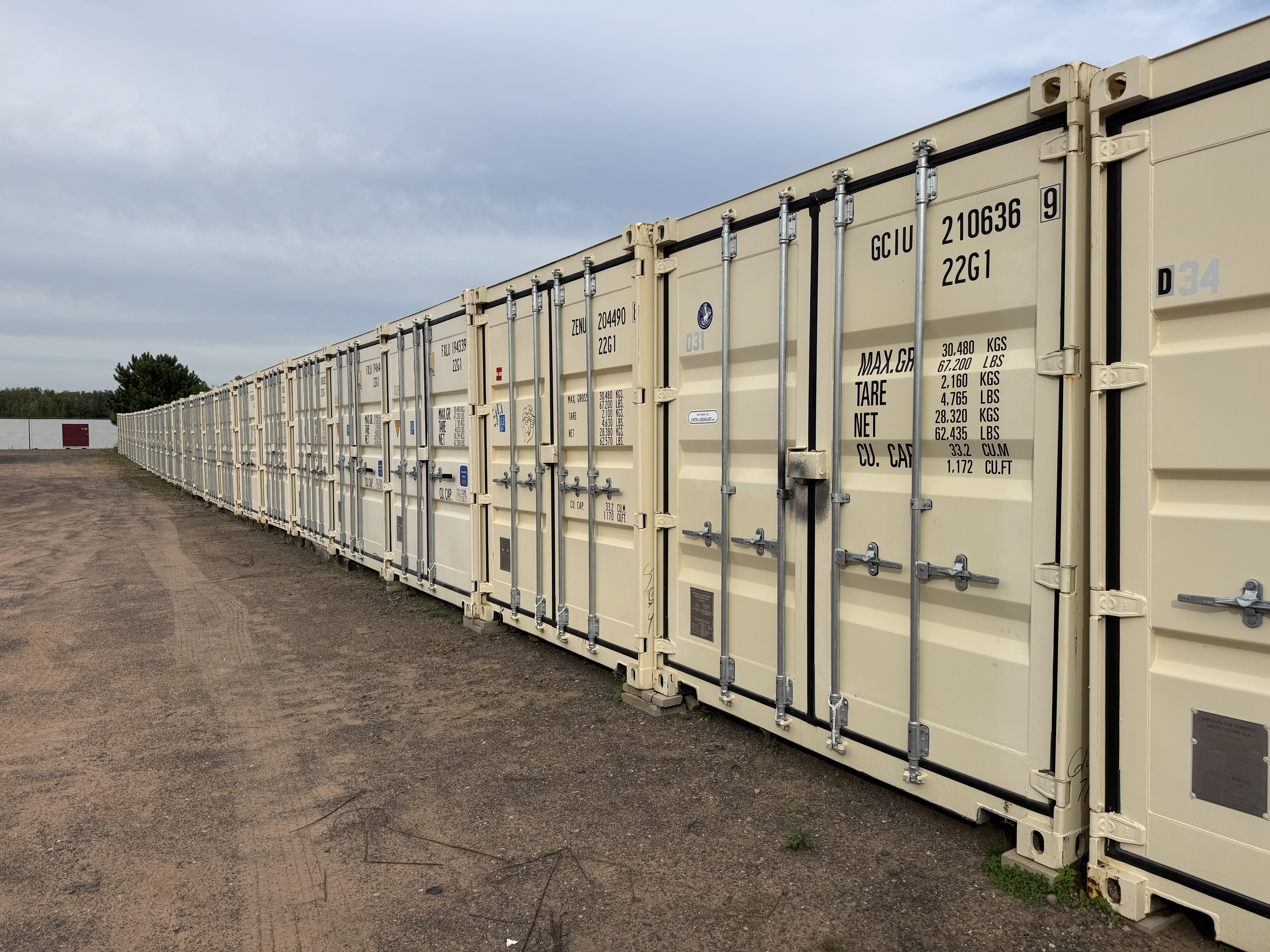 Pine CIty Storage Shipping Containers for Rent