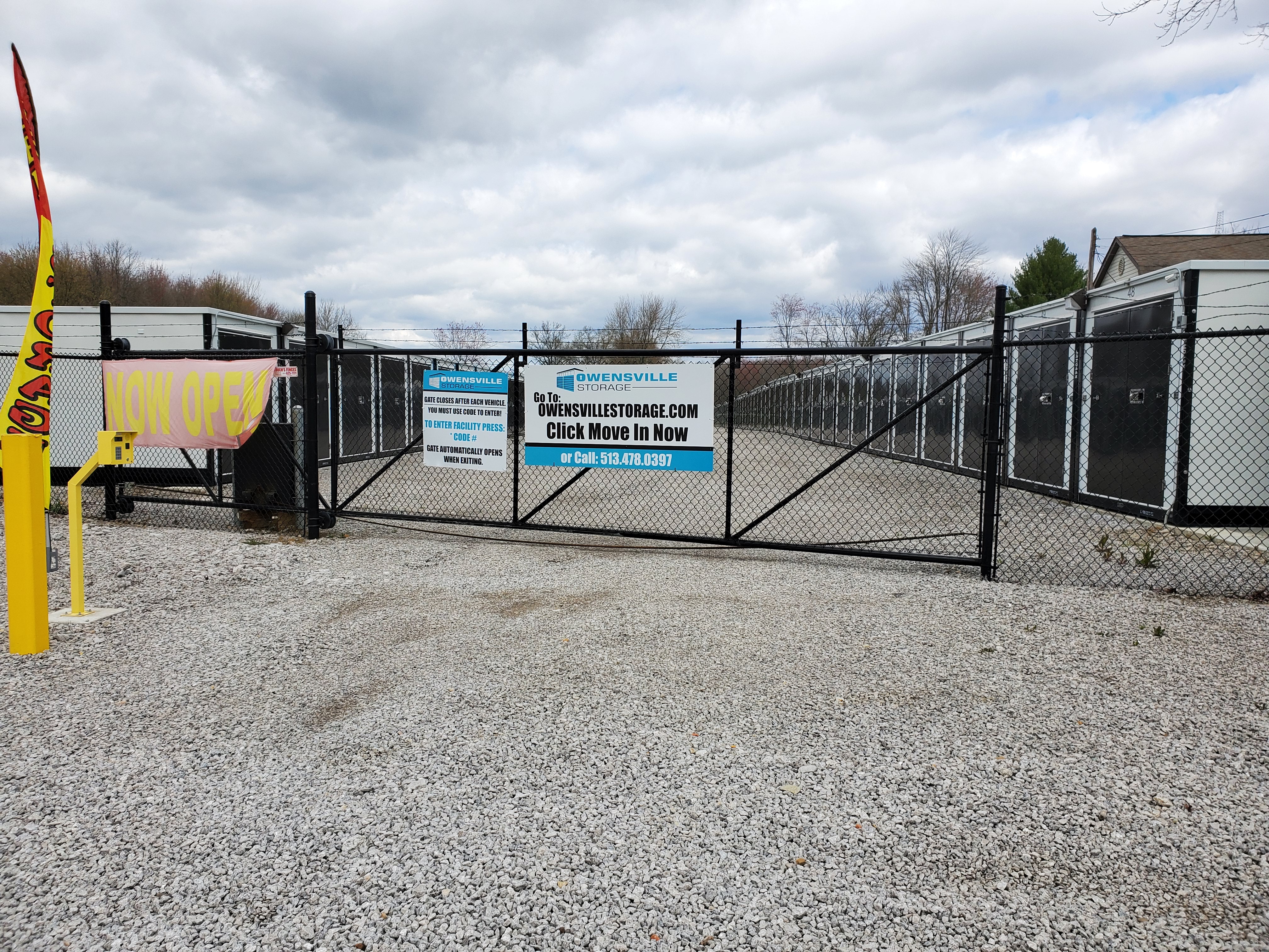 Fenced and Gated Facility in Batavia, OH