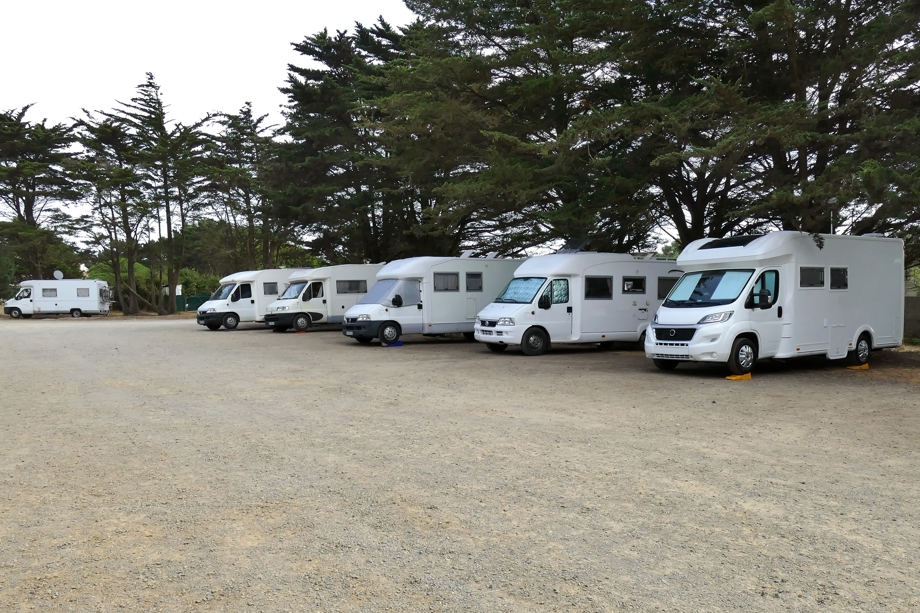 Uncovered RV Parking