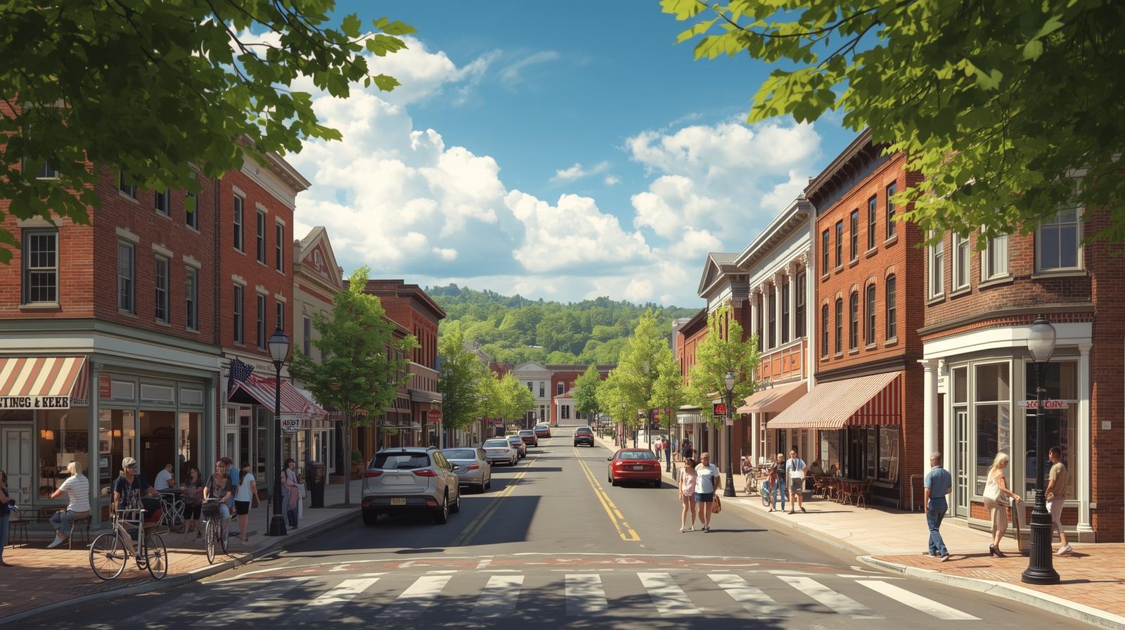 Things to Do in Staunton, VA Historic downtown Staunton, VA street scene