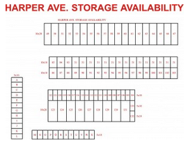 Harper Ave. Storage graphic