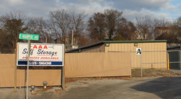 Drive-up access at AAA Self Storage in Maryville, Tennessee