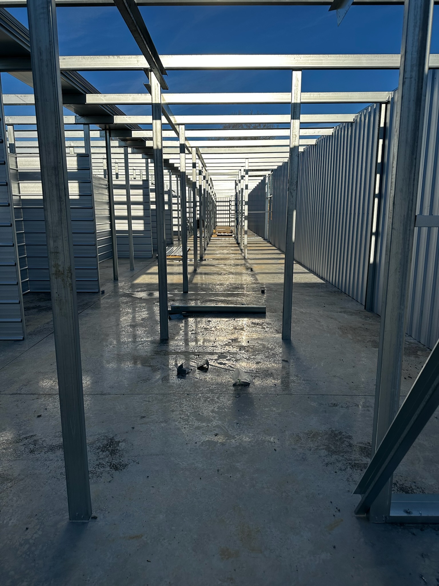 Shamrock Storage Solutions Building Progress in Huntsville, Alabama