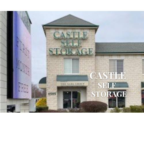 Outside office view of Castle Self Storage