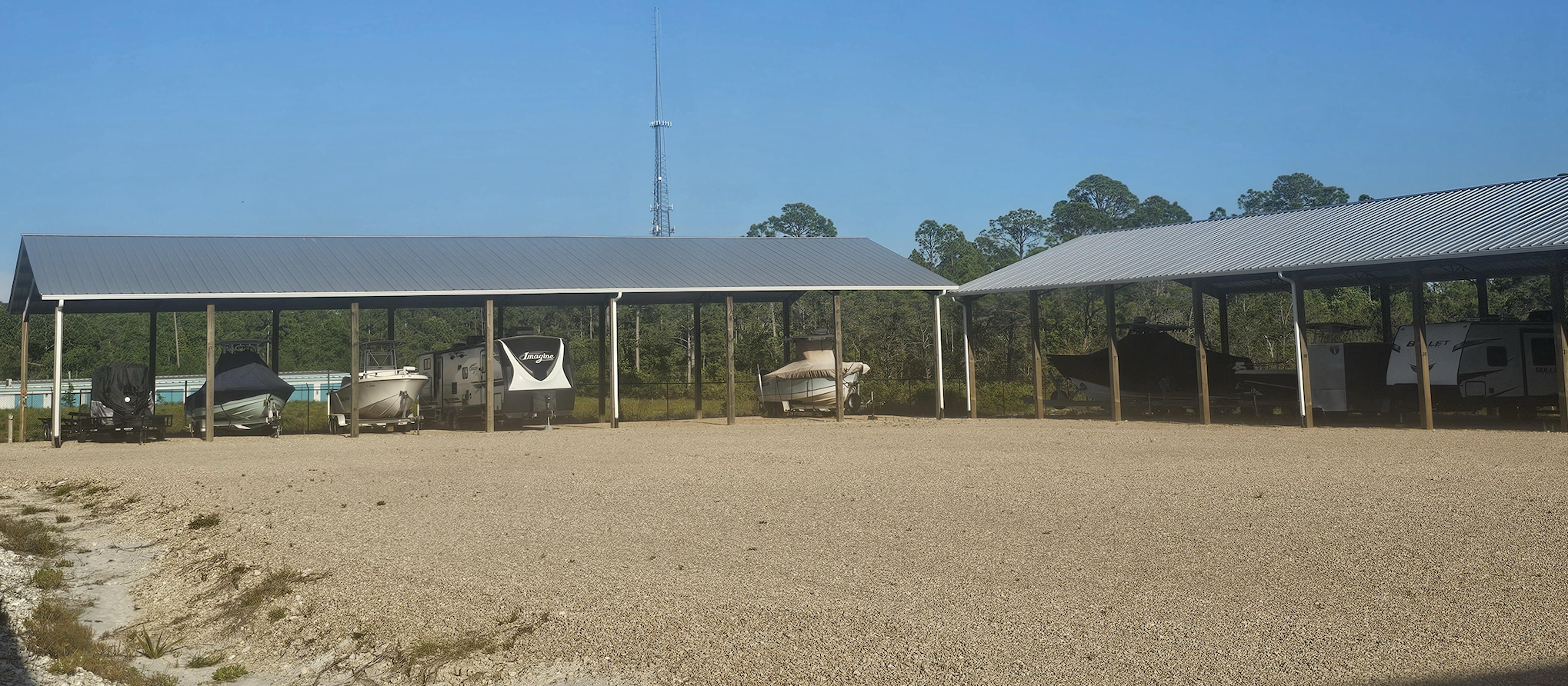 RV Covered Parking at 132 US-98, Eastpoint, FL 32328