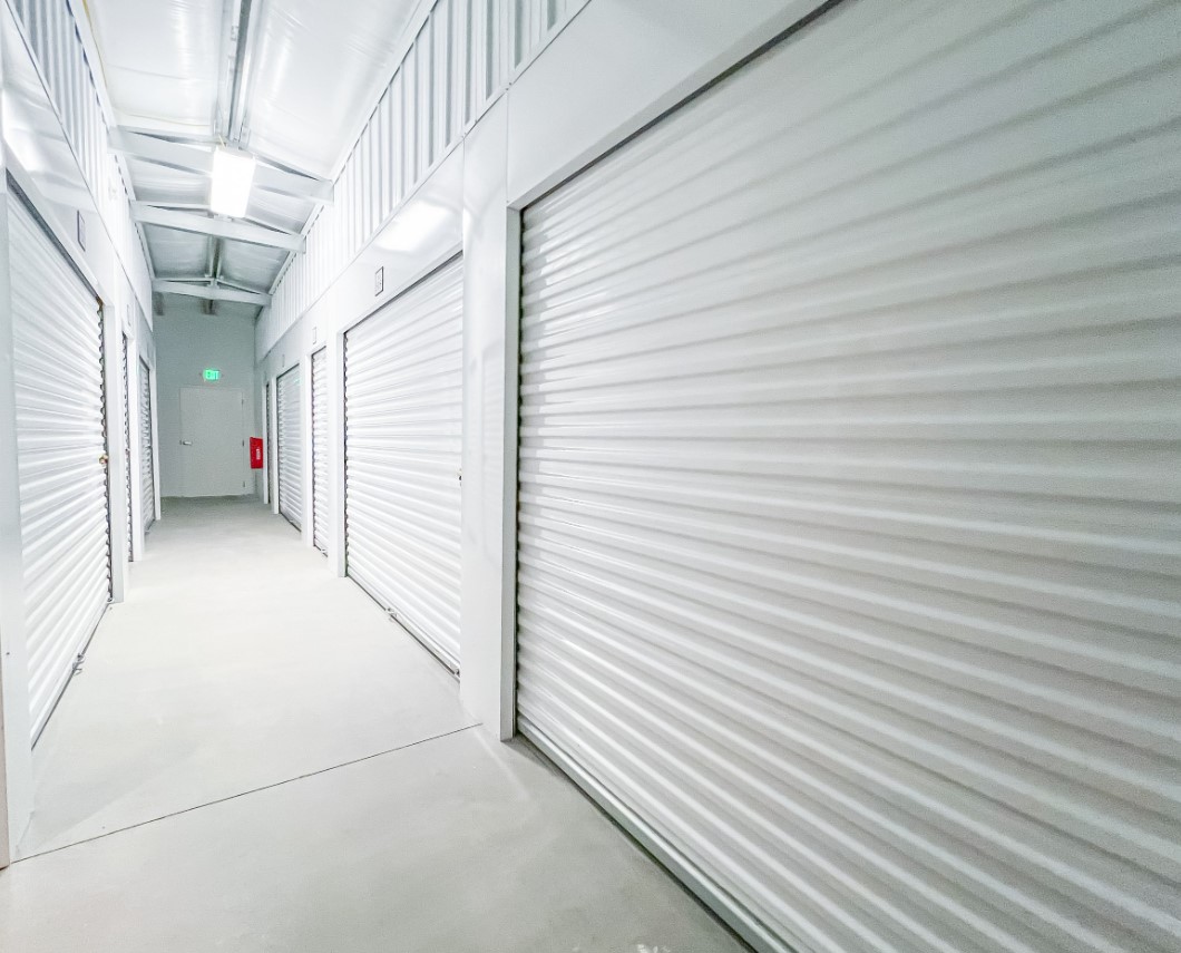 Arcadia Self Storage facility or move-in area