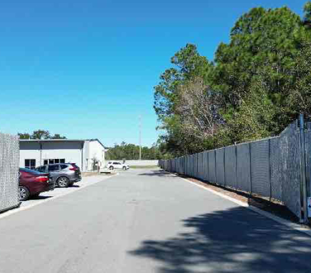 fenced and gated rv and boat storage facility gulf breeze fl