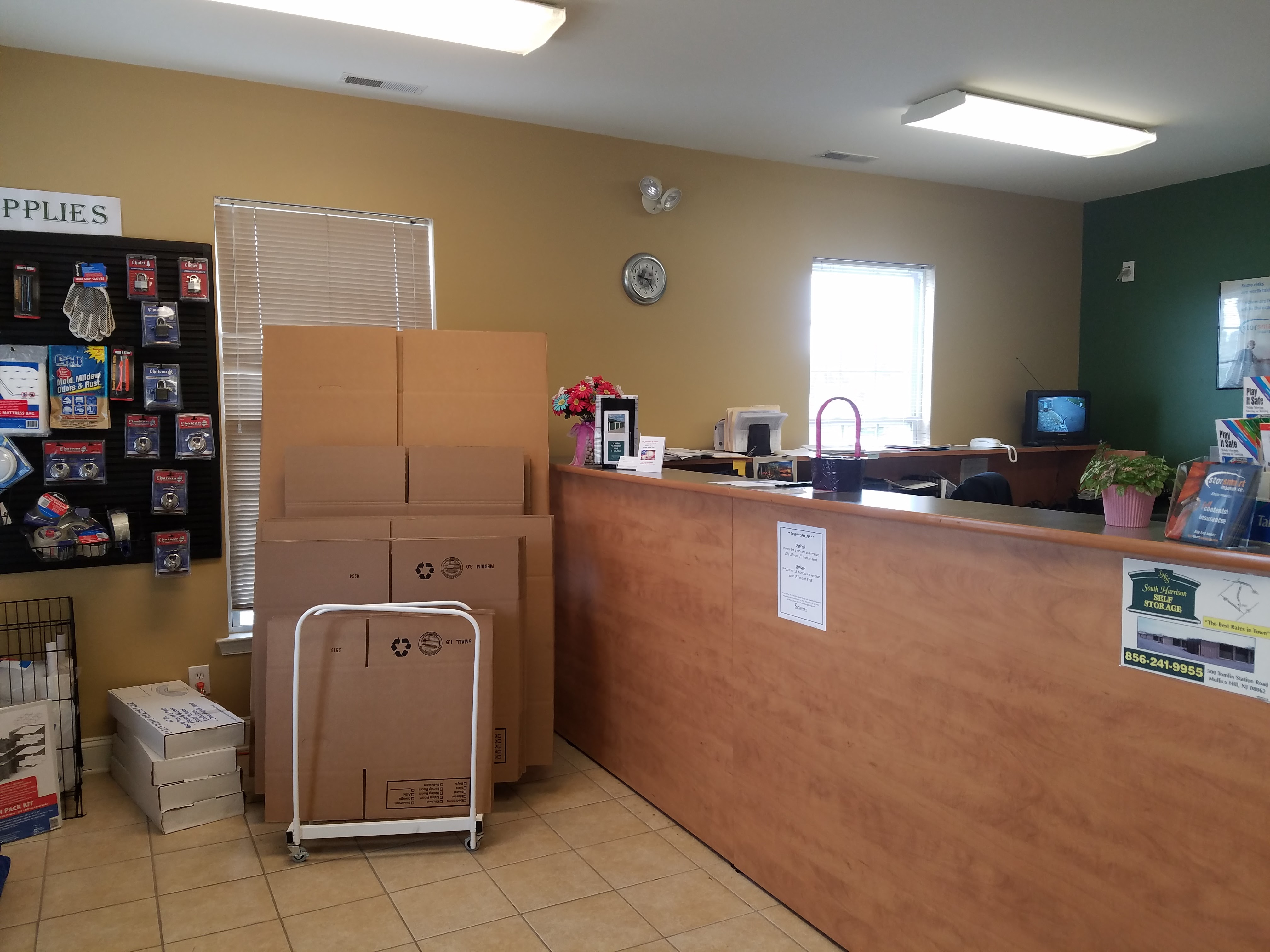 Moving Supplies and Boxes