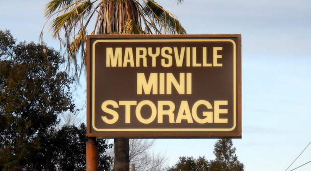 Marysville Mini Storage sign