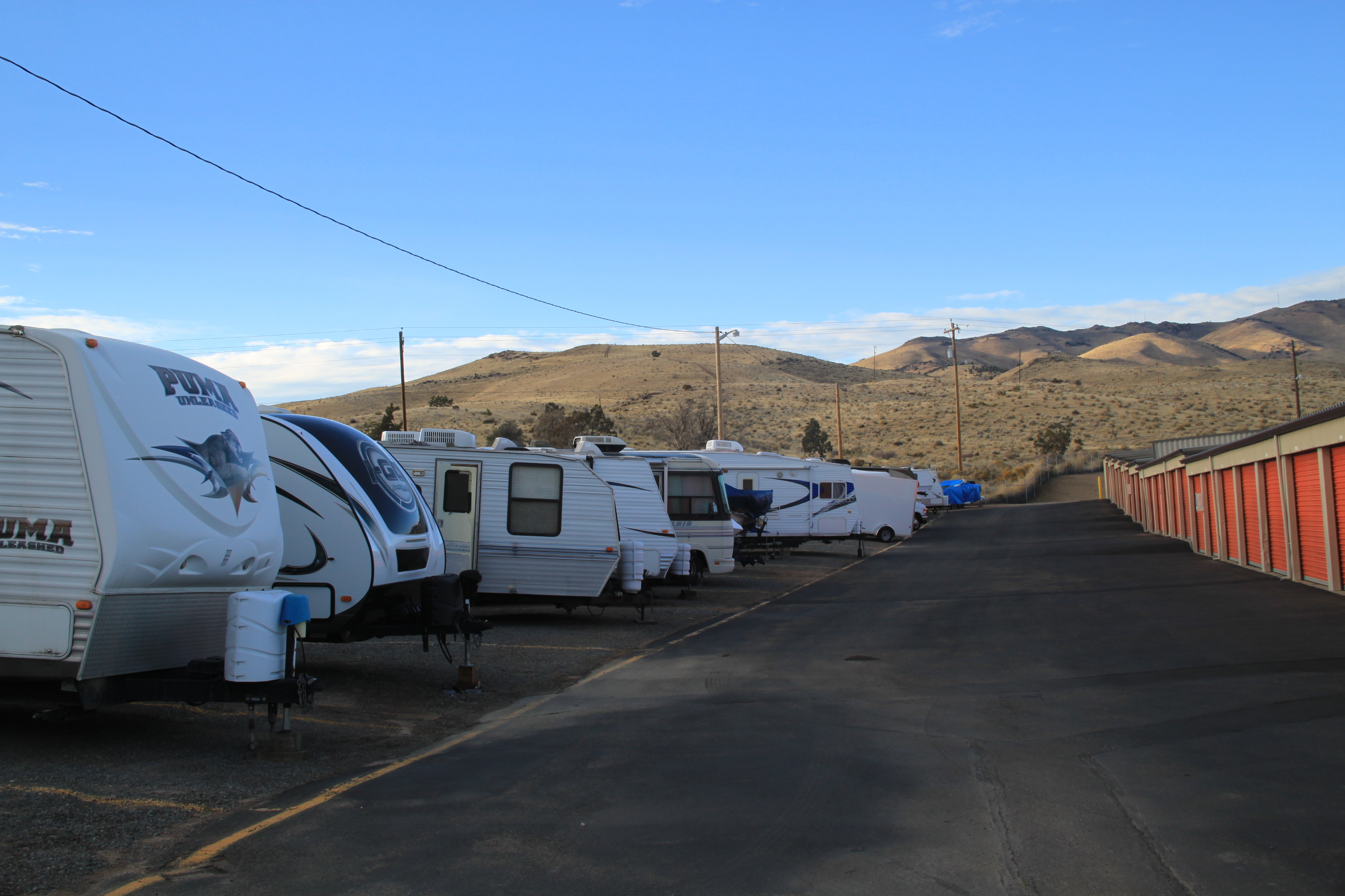 RV Parking and Self Storage Units in Mound House, NV