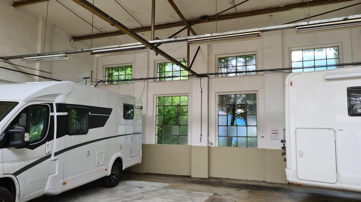 Outdoor RV storage 