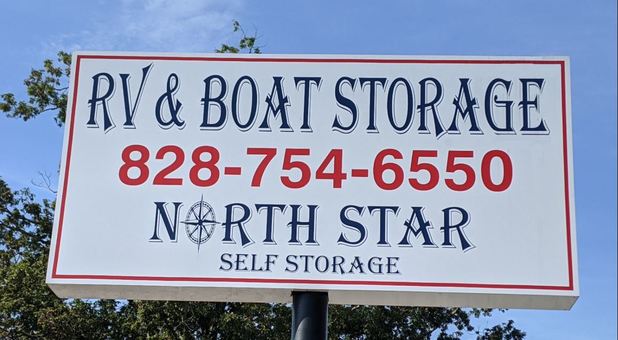 North Star Self Storage sign