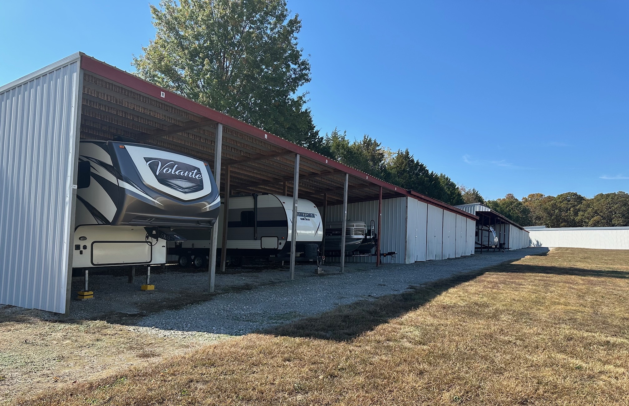 Covered RV Storage in Warsaw, MO