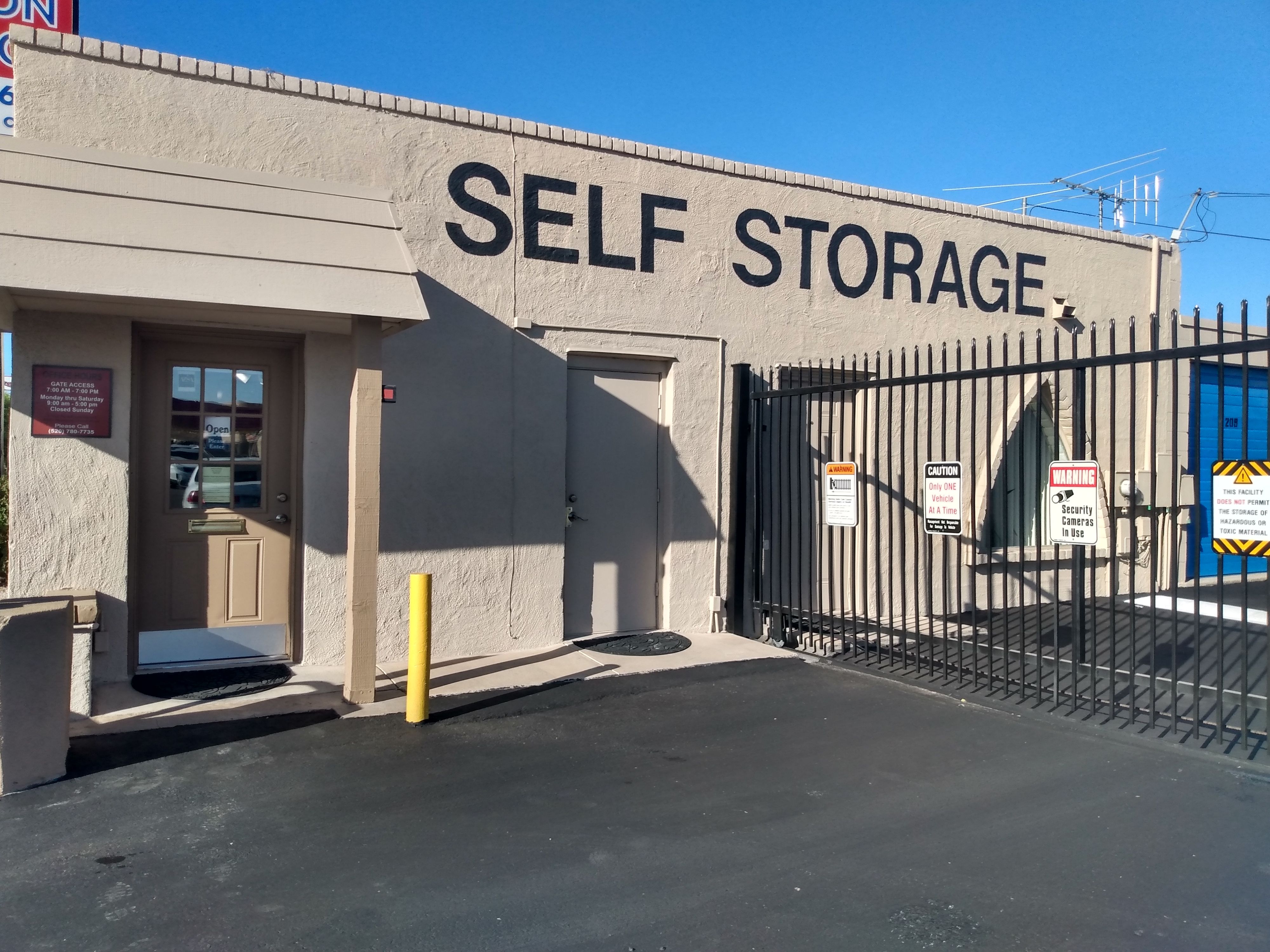 secured units in Tucson, AZ