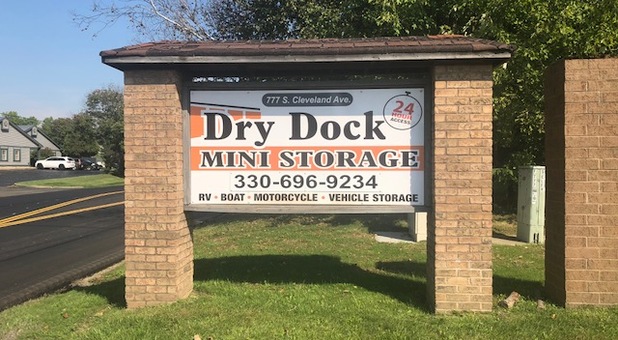 Dry Dock Mini Storage Sign
