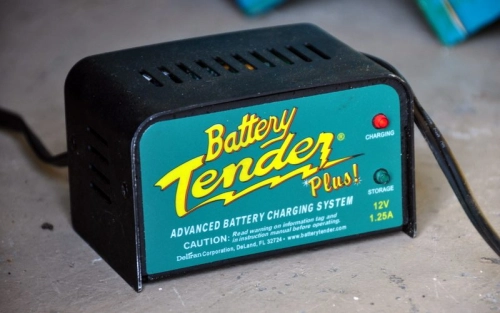 Battery – Use a battery tender trickle charger