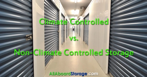Climate Controlled vs. Non-Climate Controlled Storage