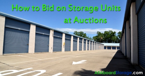 How to Bid on Storage Units at Auctions
