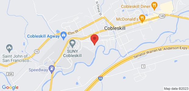 A-Metro Cobleskill Map