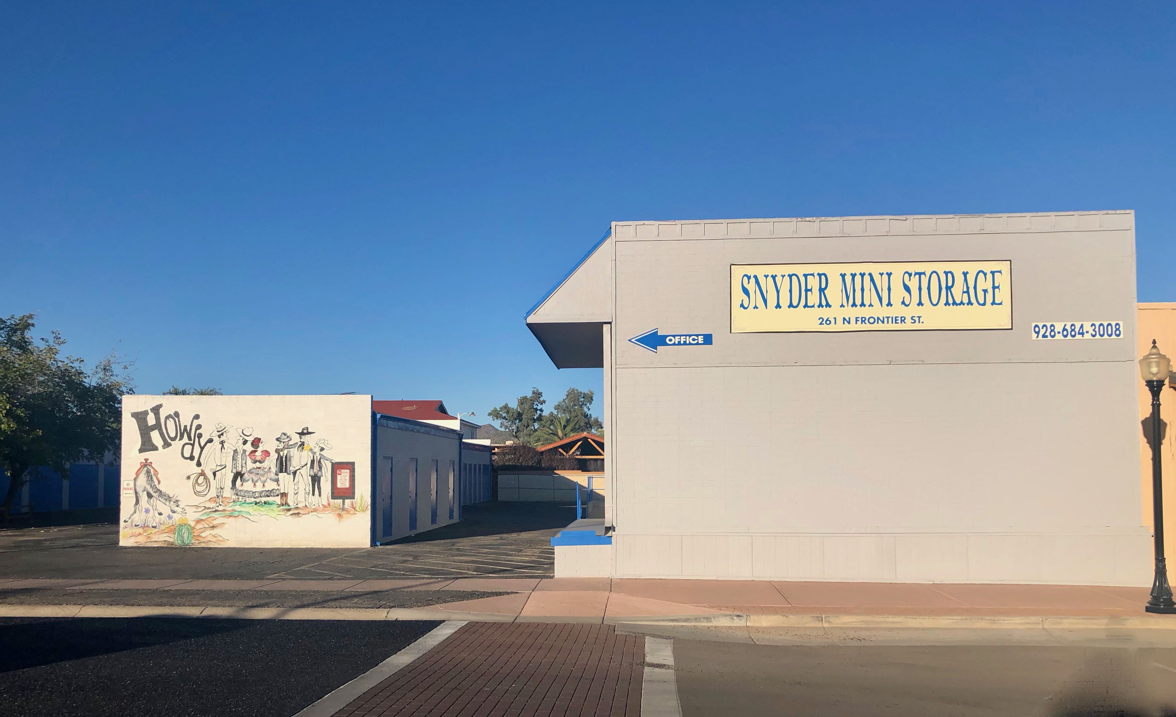 Snyder Mini Storage Wickenburg, AZ Snyder Mini Storage Wickenburg, AZ