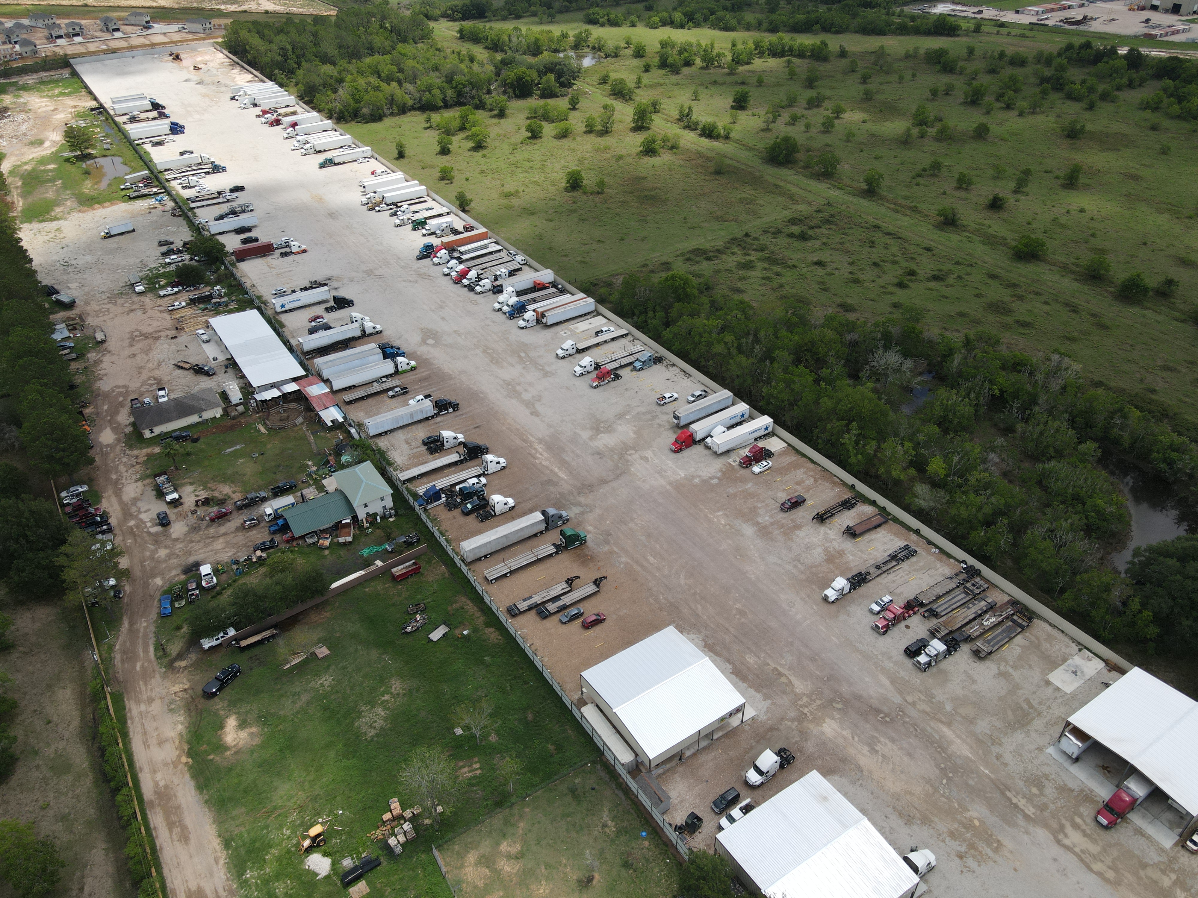 Katy Parking Lot overhead view