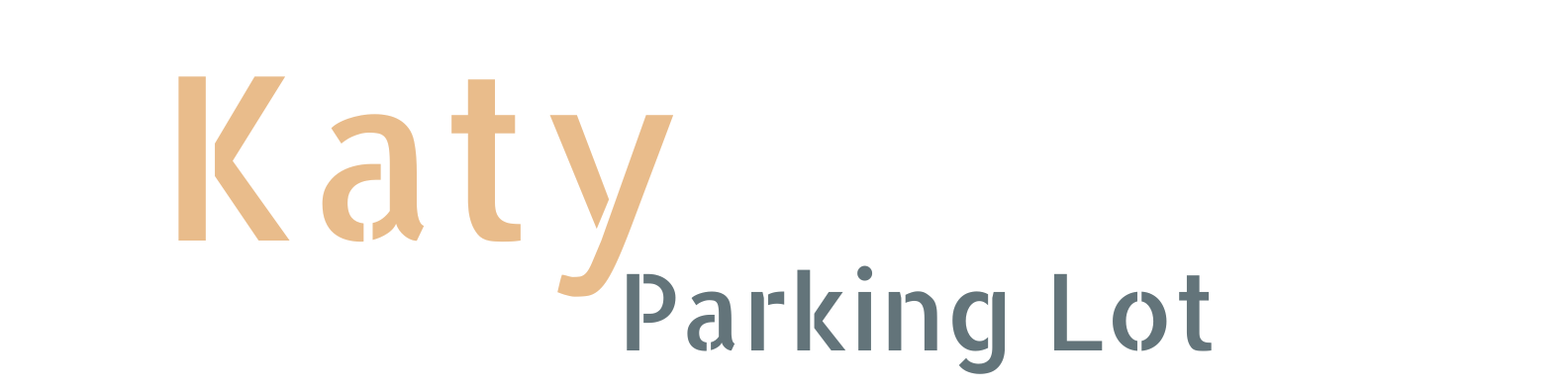 Katy Parking Lot Katy Texas Logos