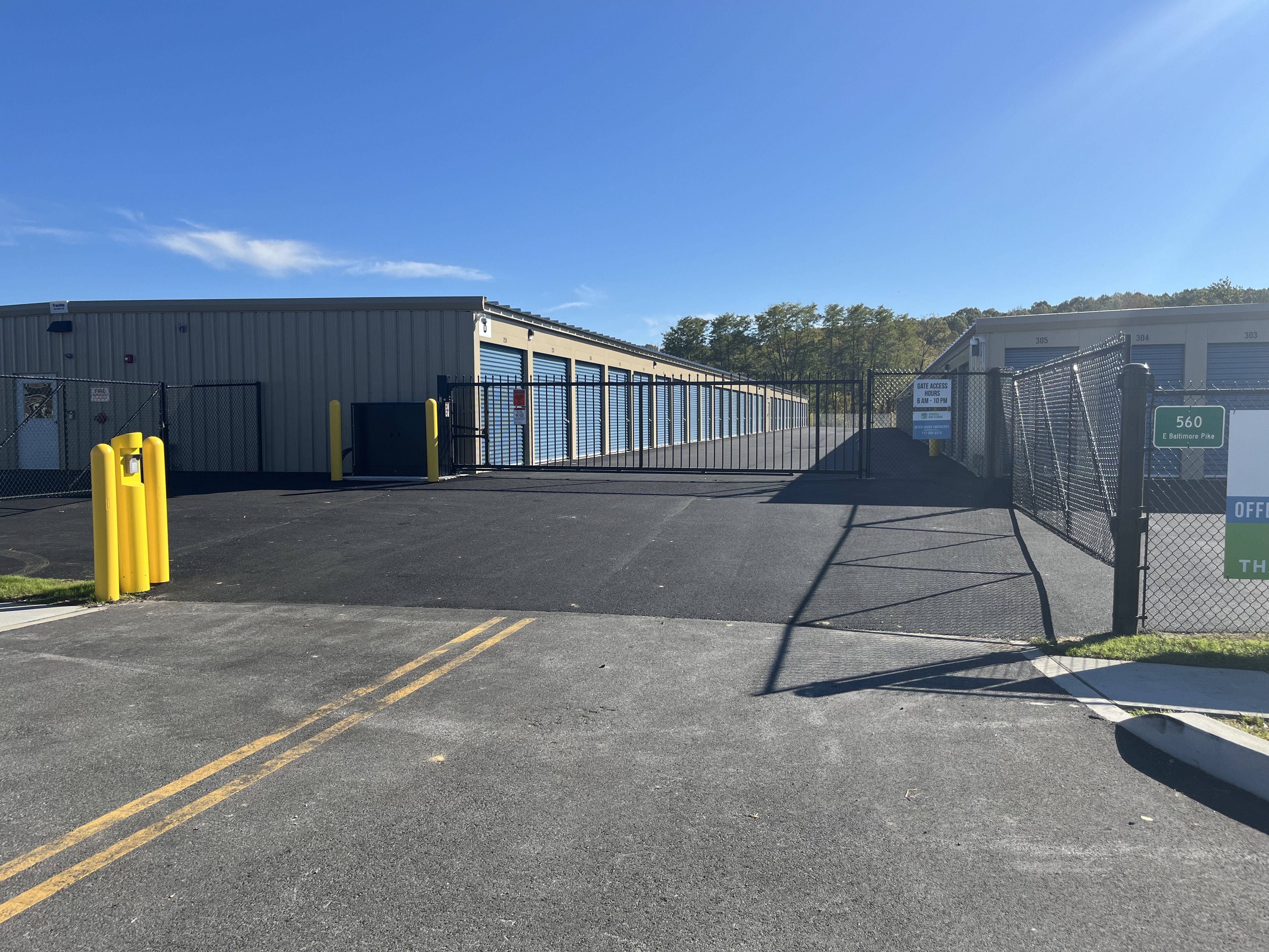 Avondale Mini Storage, 560 E Baltimore Pike Entrance/Exit