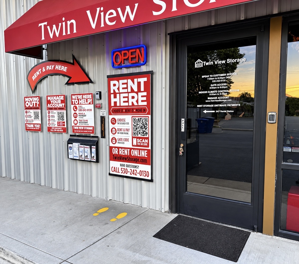 Twin View Office Rent Now Reddingstorage.com Twin VIew