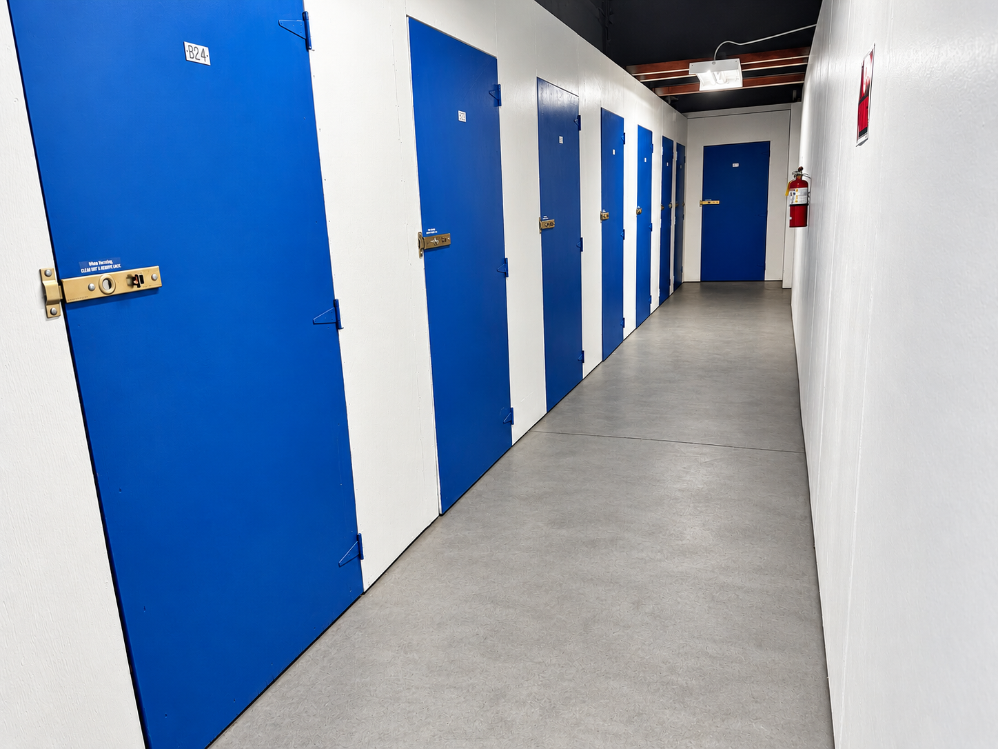Indoor Hallway Ace Mini Storage Reddingstorage.com