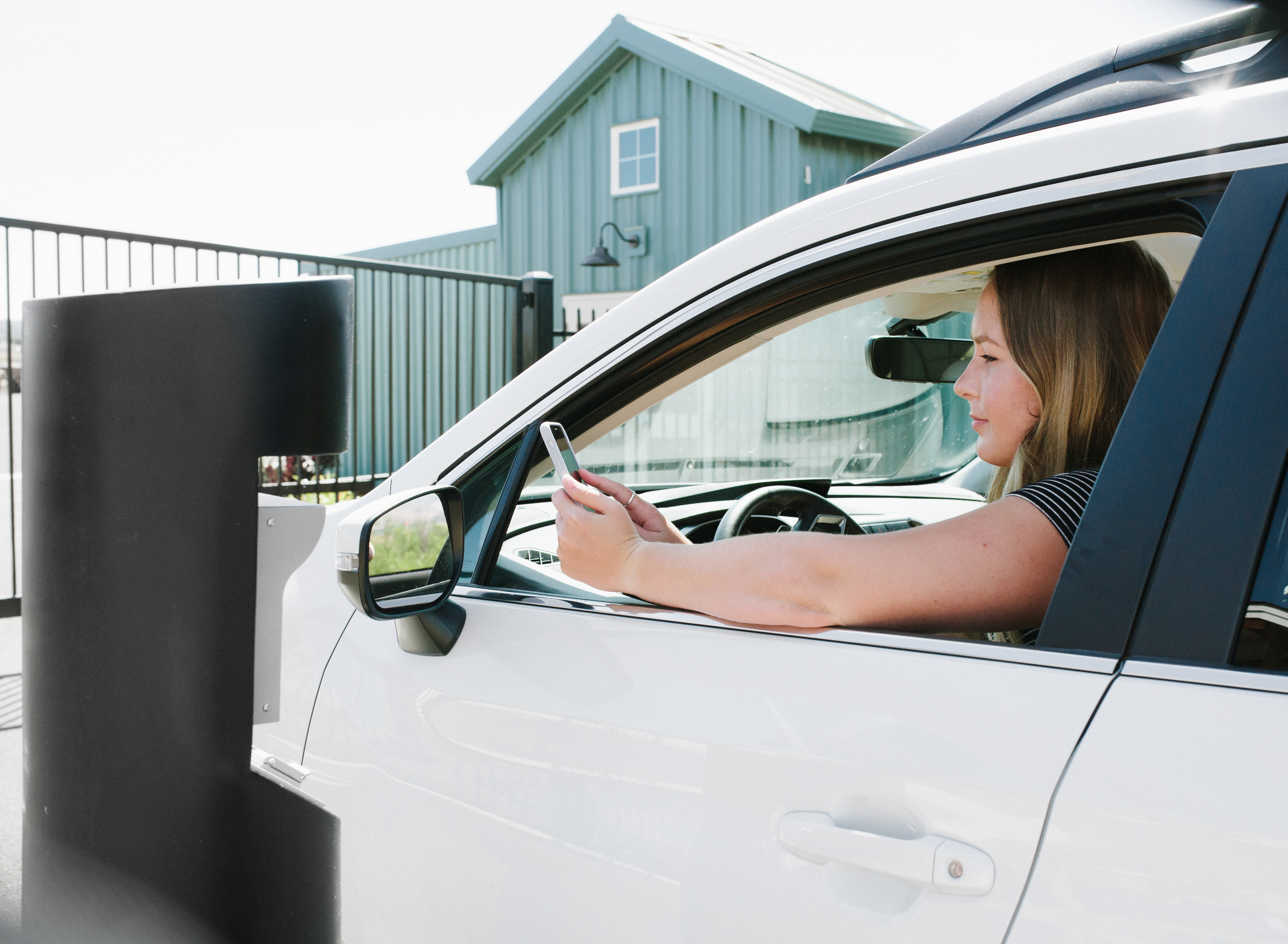 Touchless gate entry